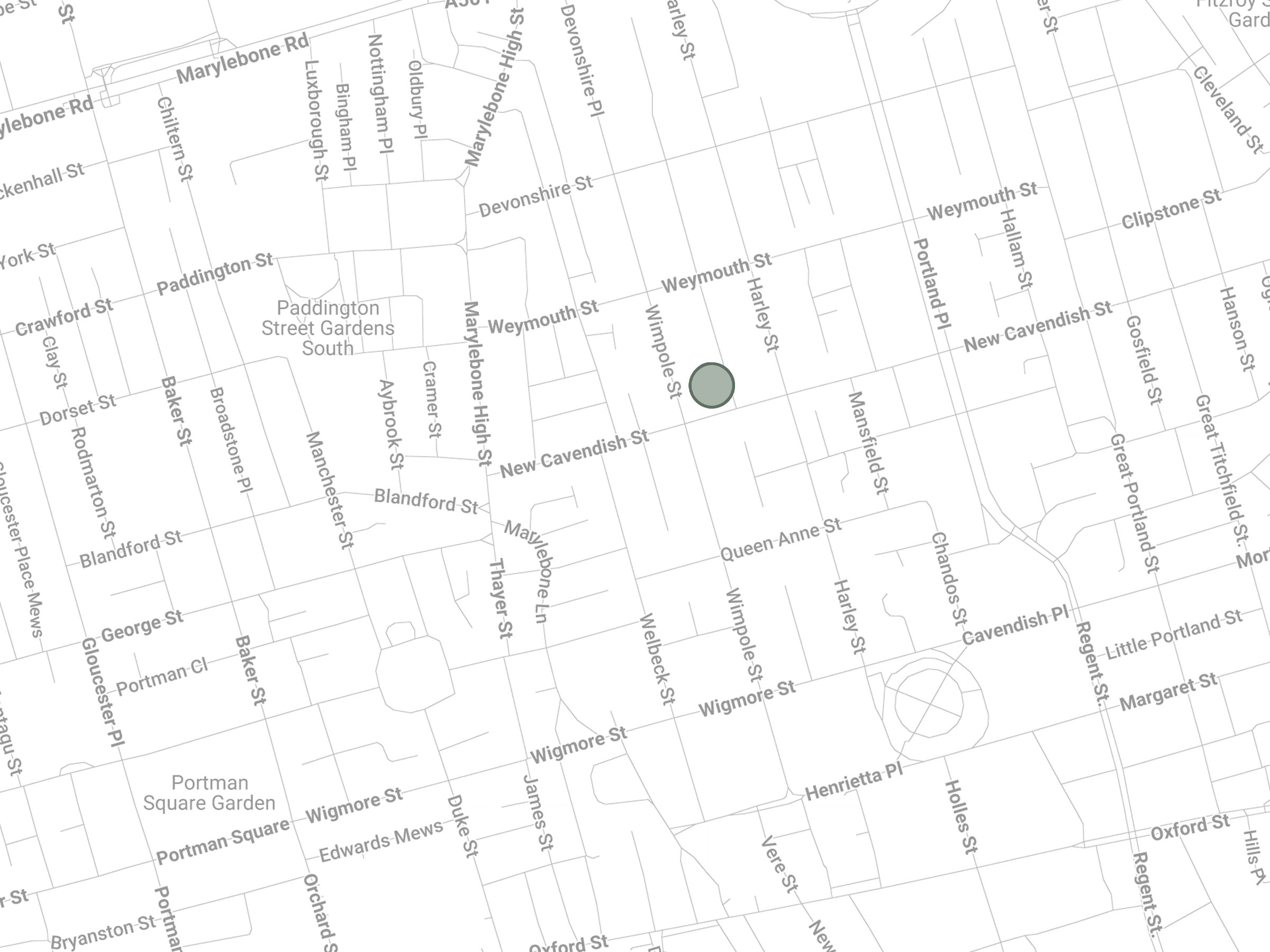 Google Maps: finding LCRH London