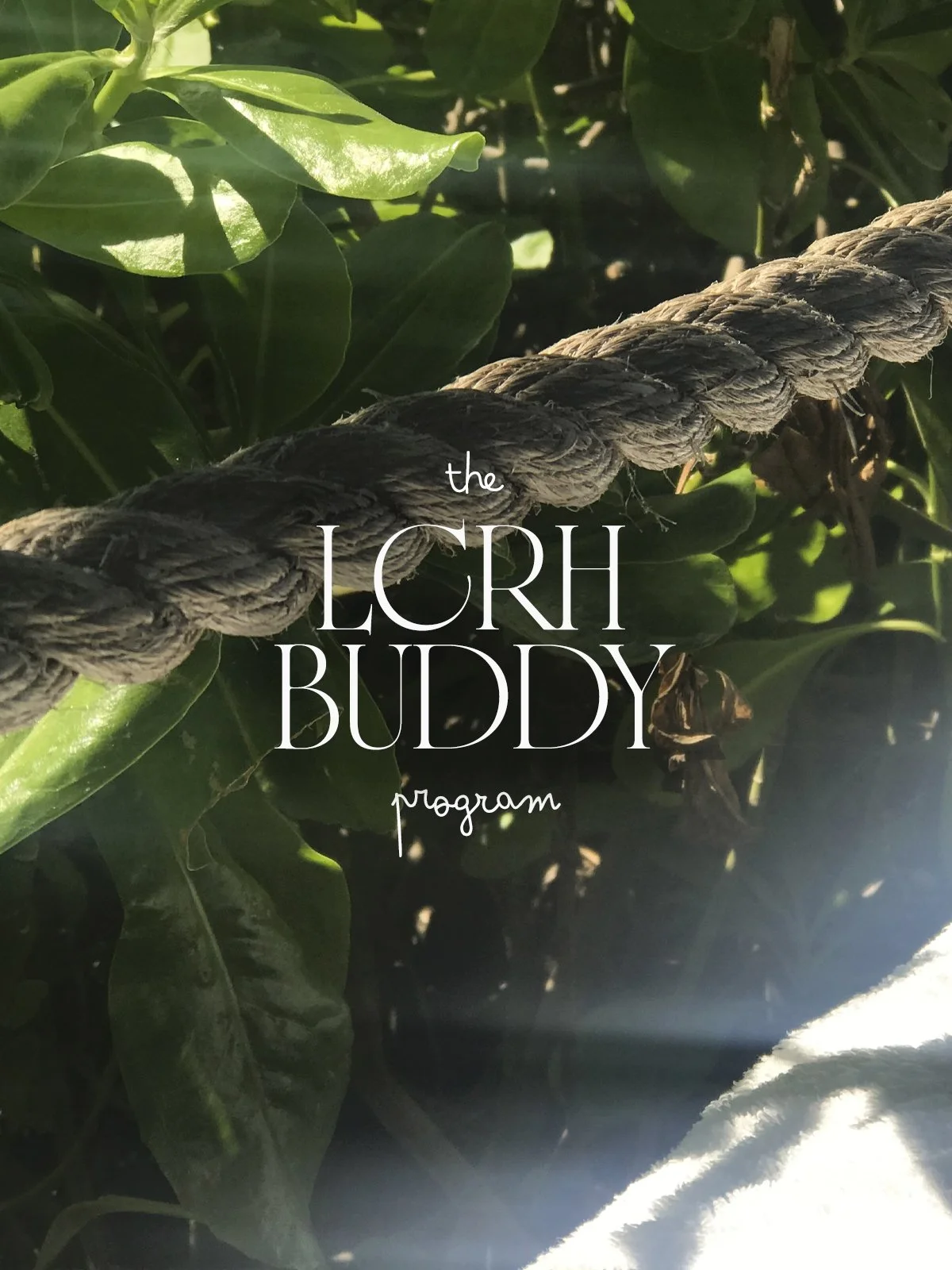 Join the LCRH Buddy Program