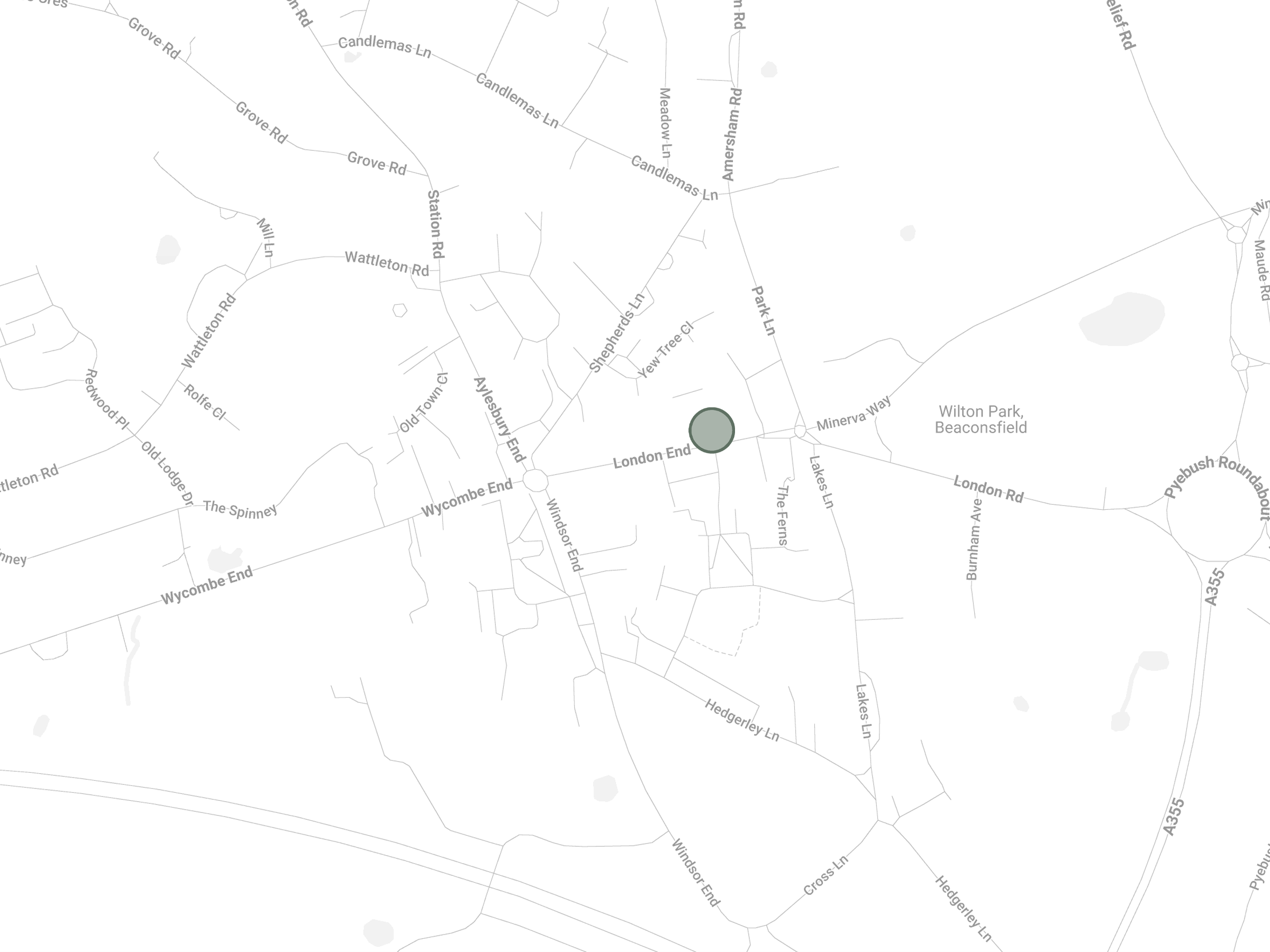 Google Maps - how to find LCRH Beaconsfield