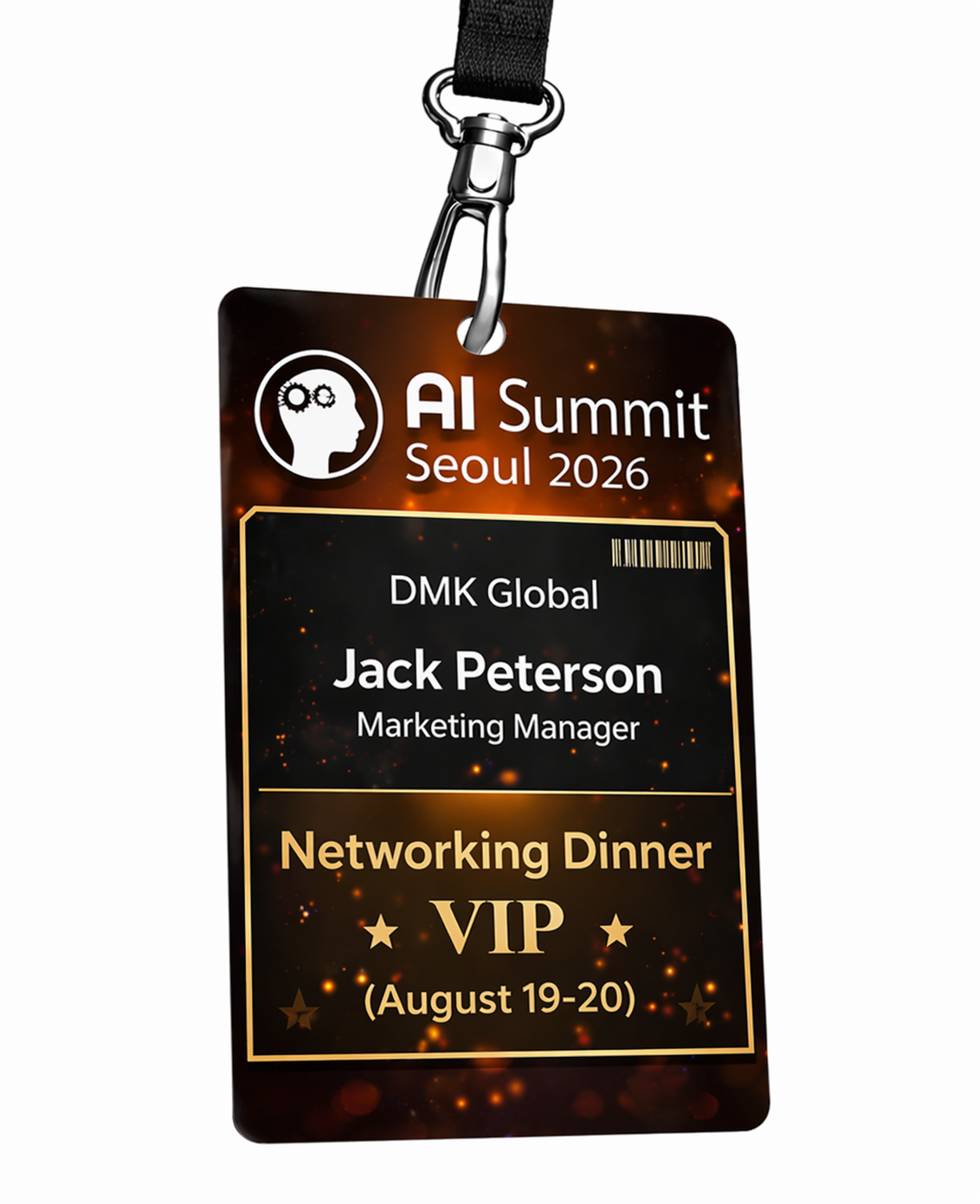 Networking Dinner Package (Aug 19-20)