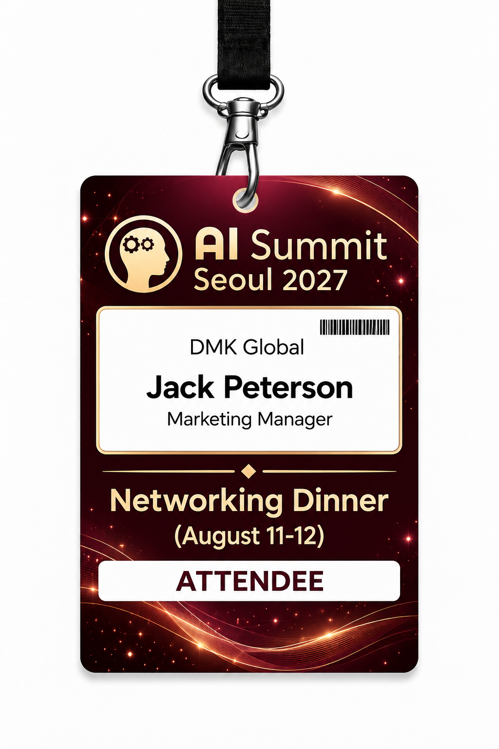 Networking Dinner Package (Aug 11-12)