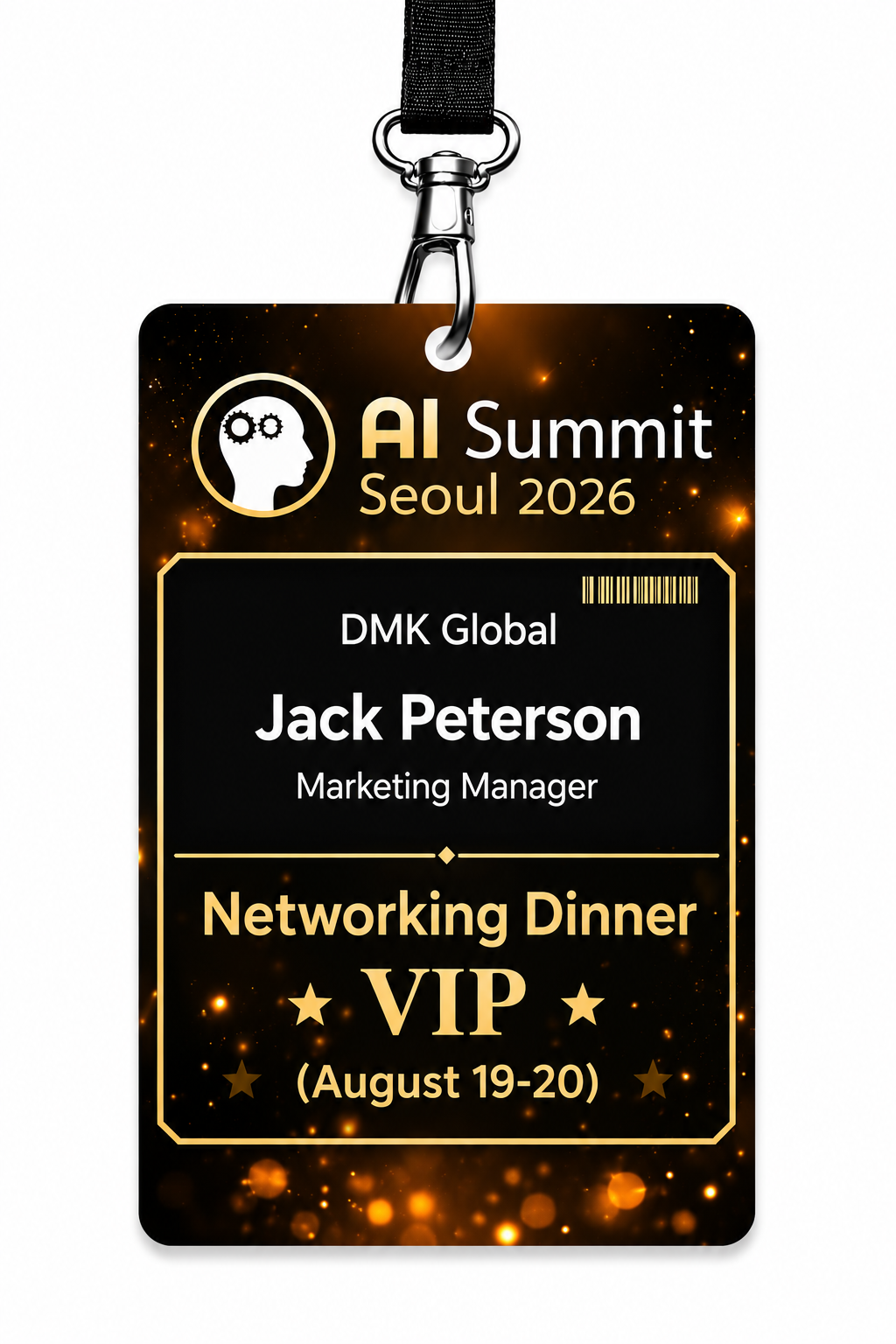 Networking Dinner Package (Aug 19-20)