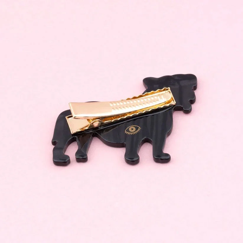 hair clip, coucou suzette, barrette, dog