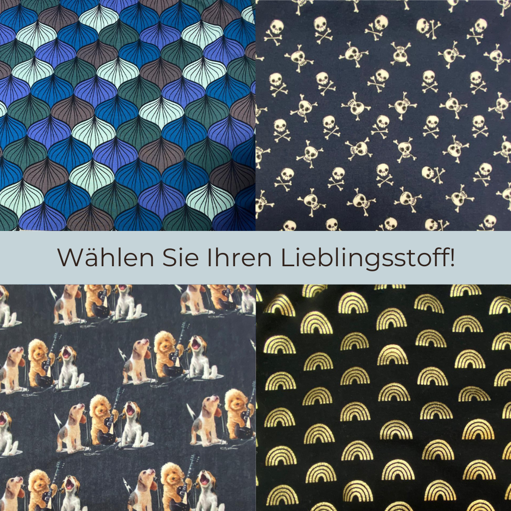 Stoffauswahl Haube Erwachsene
