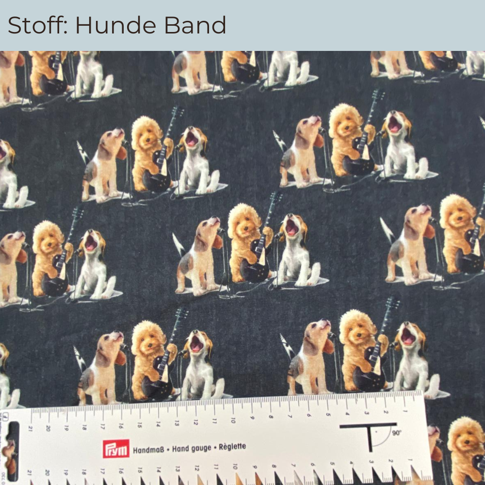 Stoff Hunde