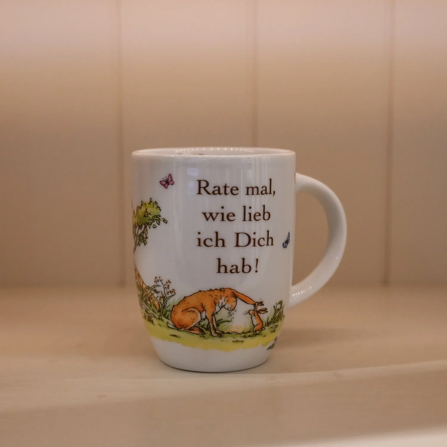 Tasse Rate mal wie lieb ich Dich hab Hase
