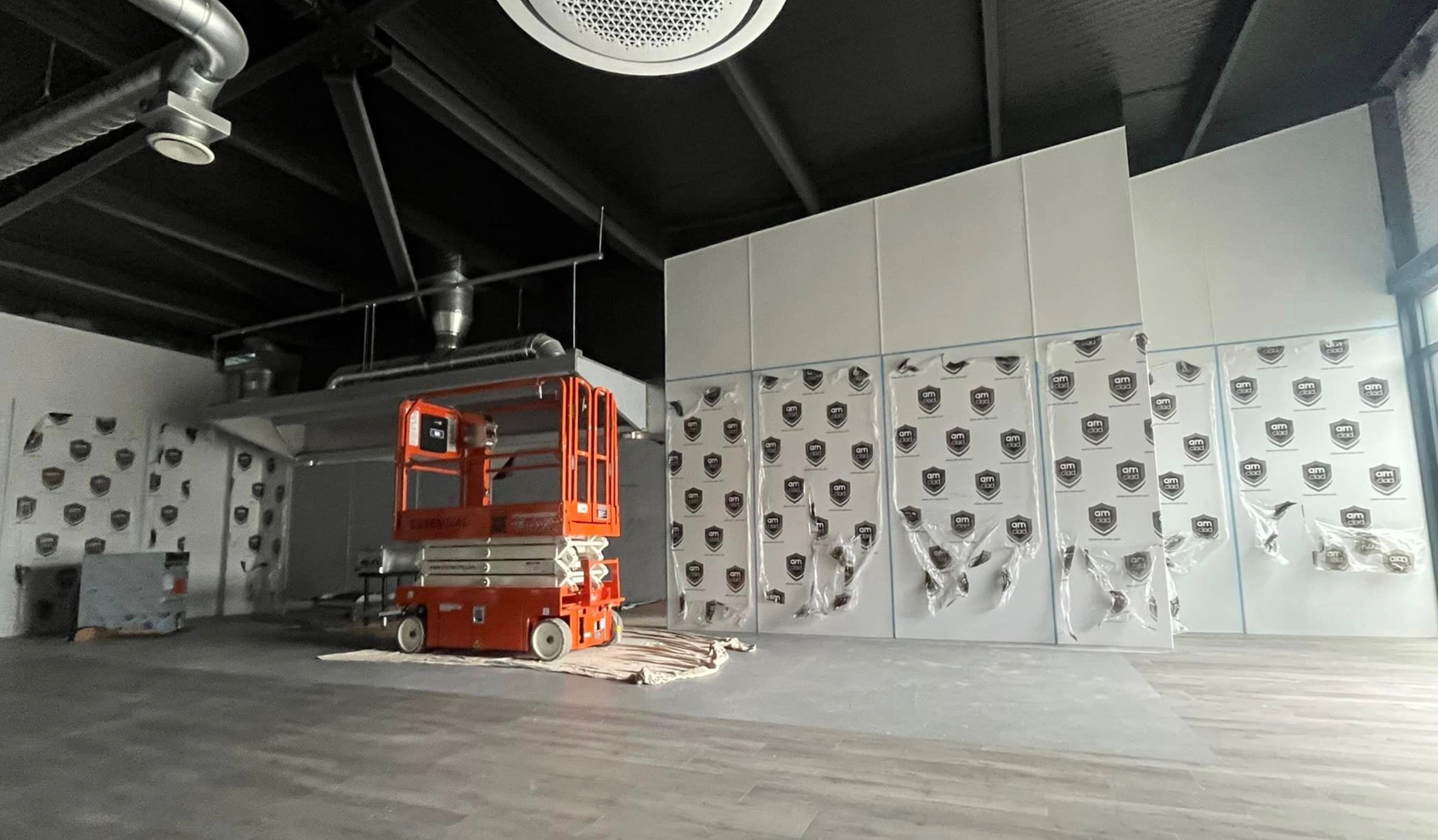 Cladding Project in Process