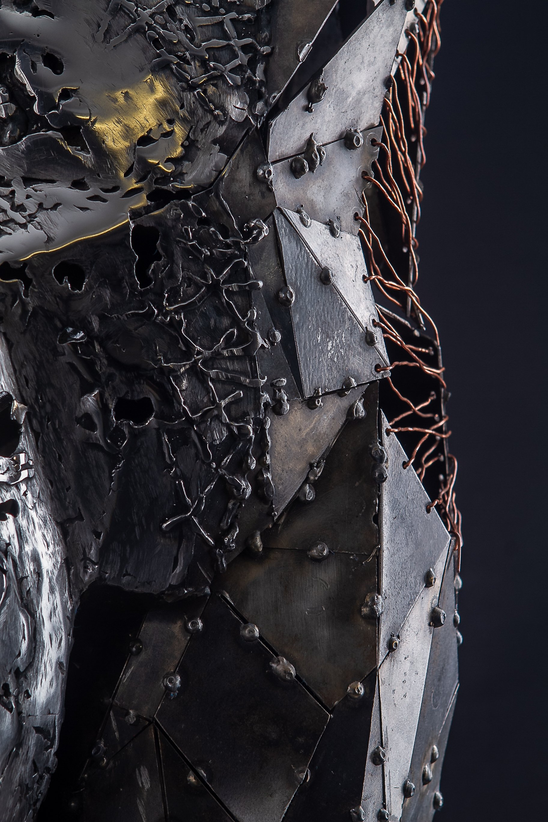 UNTITLED 2024 ARRAN SCOTT Copper lace and Texture