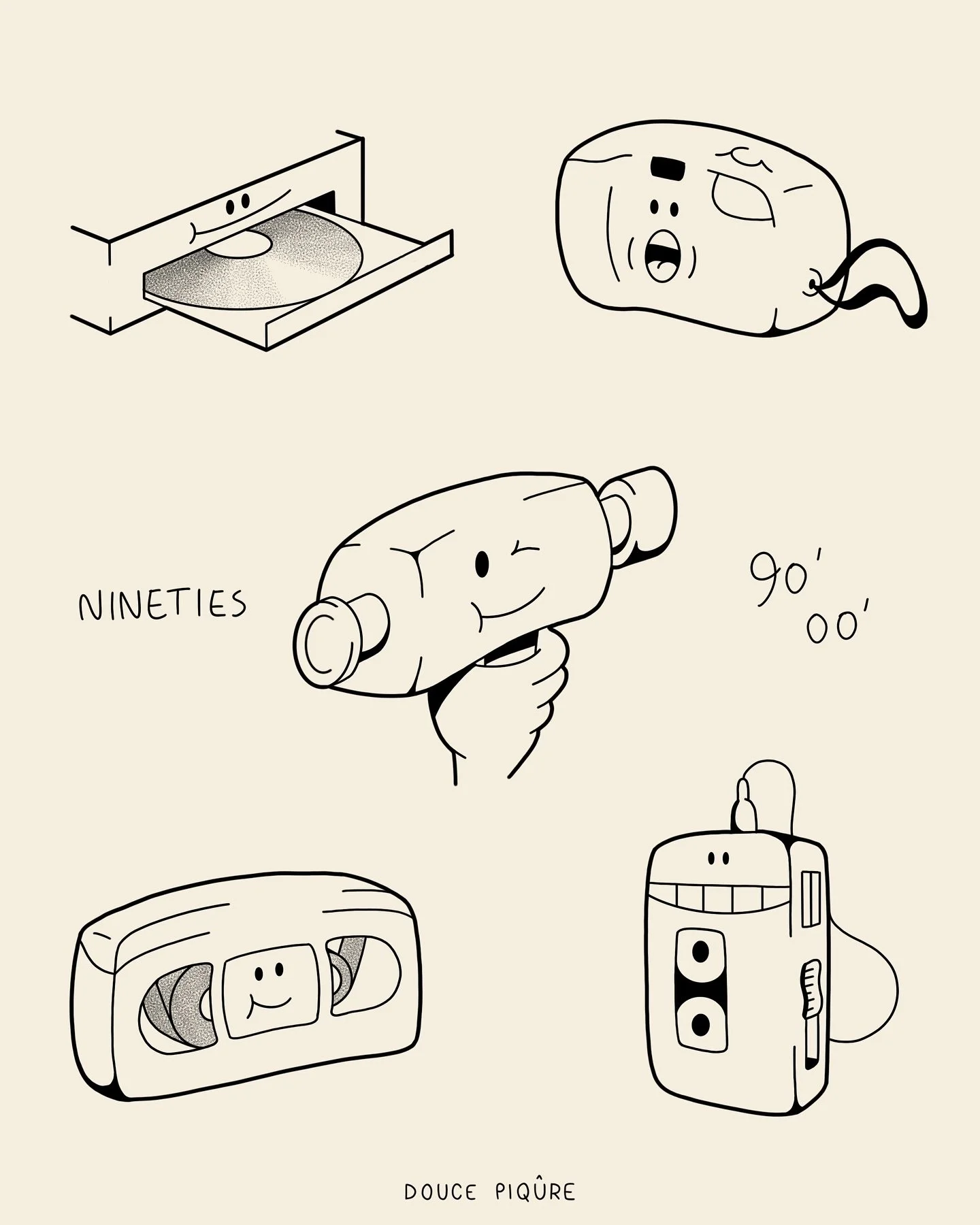 New flashes available 📹
Booking : 💌 DM 
&bull;
&bull;
&bull;
&bull;
#minimaltattoo #paristattoo #tattooparis #tatouage #cartoon #nineties #tattooidea #nostalgia #vhs