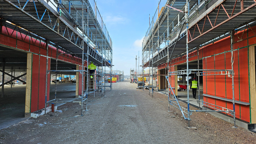 Steady Progress at Malmö Designer Village