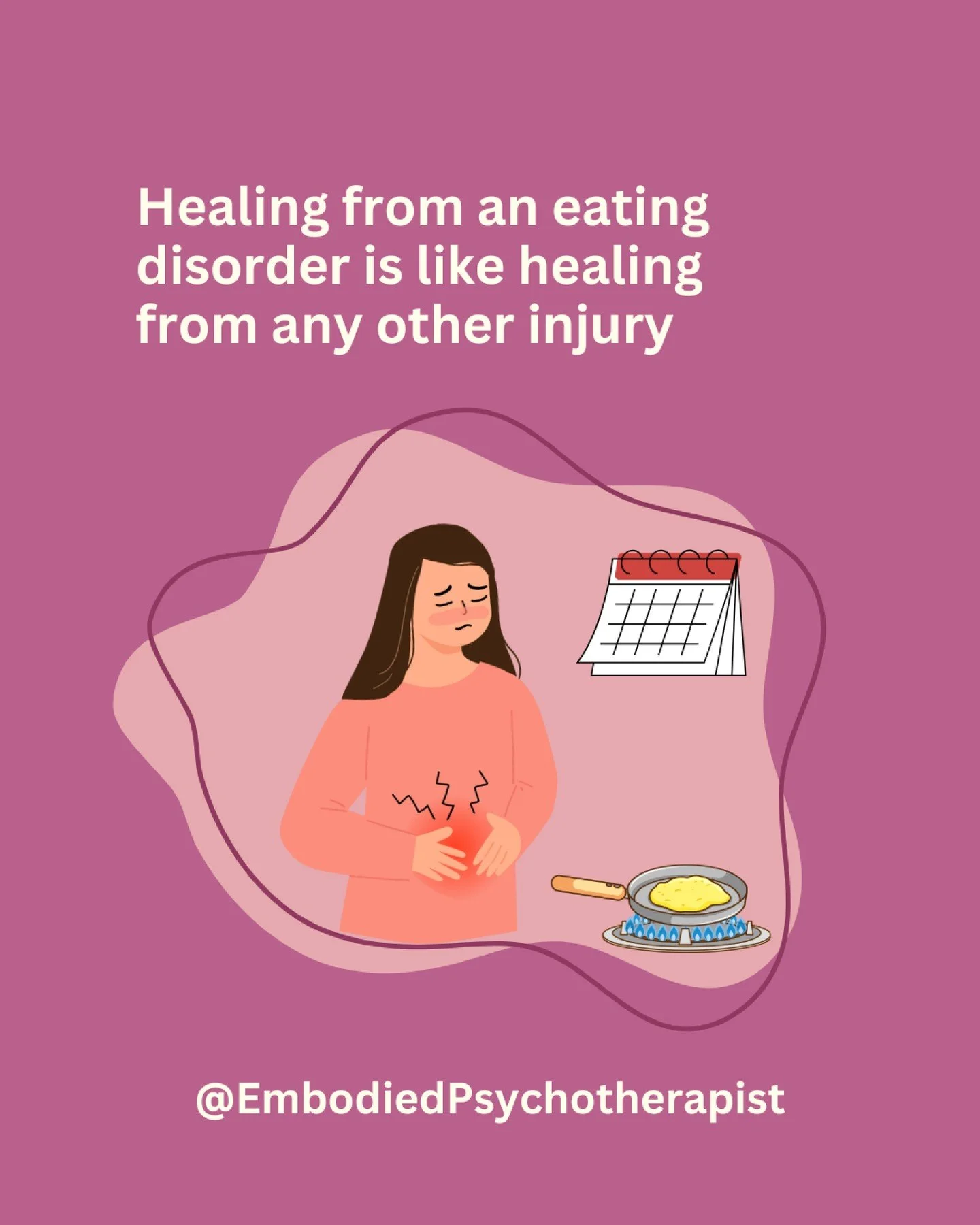 Recovery takes rest, patience, and time—just like any injury.
 #EDRecovery #HealingNotHustling #FoodFreedomTherapist