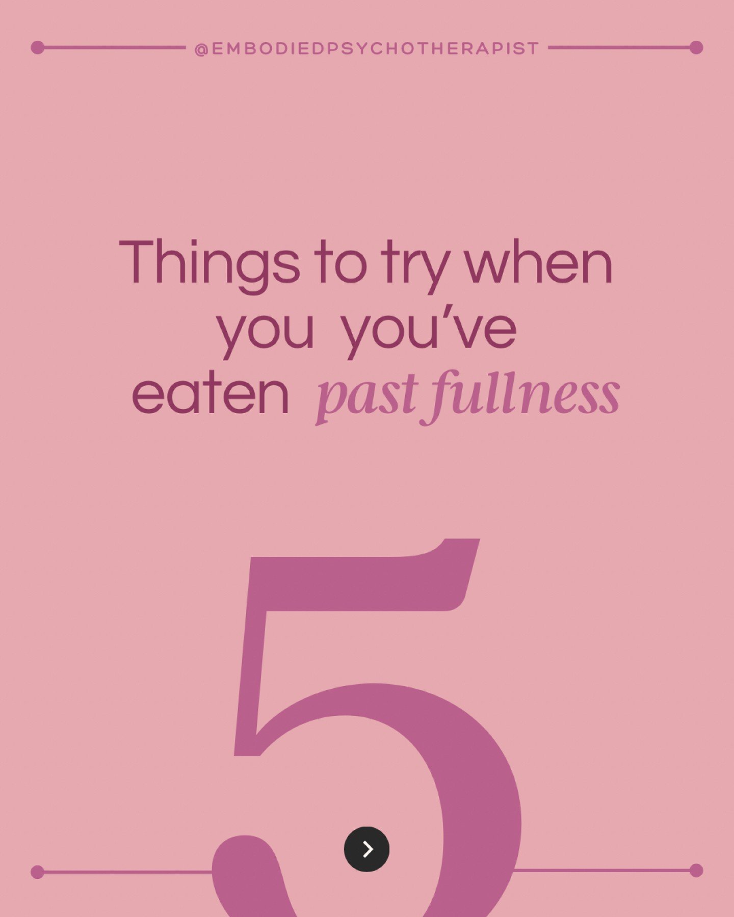 If you eat past fullness this week, you didn&rsquo;t fail&mdash;you&rsquo;re human. 🧡
Holiday meals are about connection, not control.

Instead of &ldquo;making up for it&rdquo; with extra workouts or skipping meals, try this: pause, breathe, and of