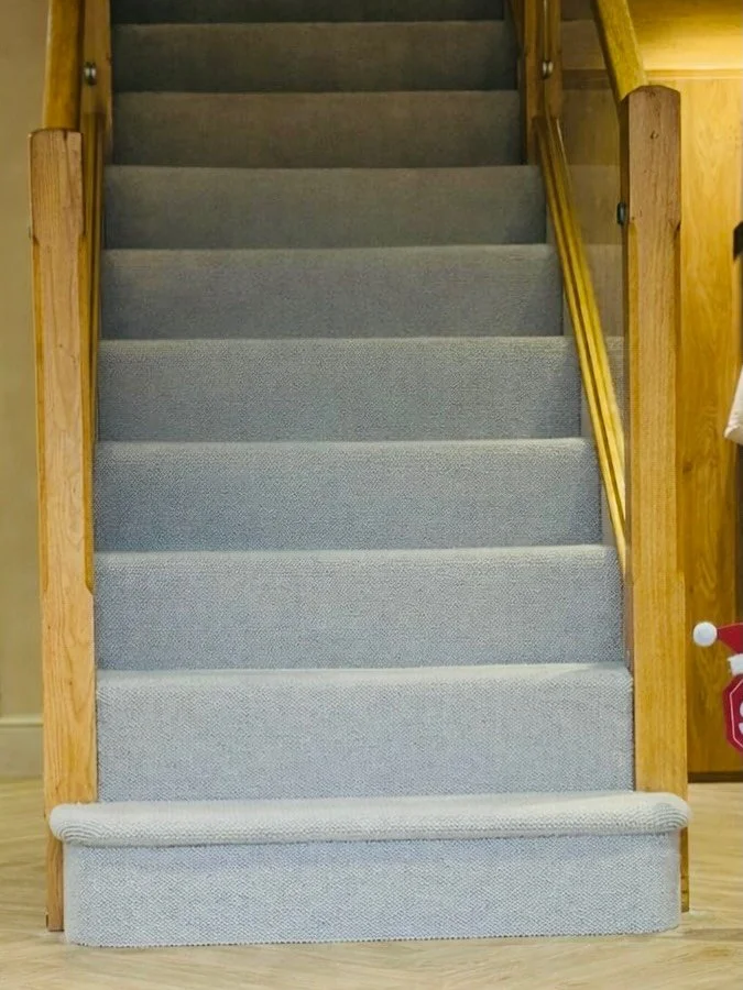 ✨ Another quality install by Floor Trends ✨

This stunning staircase and landing features Grosvenor Wilton Gala &ndash; Colour Cocktail, 100% wool loop pile made with durable 3-ply yarn &mdash; built to last and look great for years.

🪜 Expertly sup