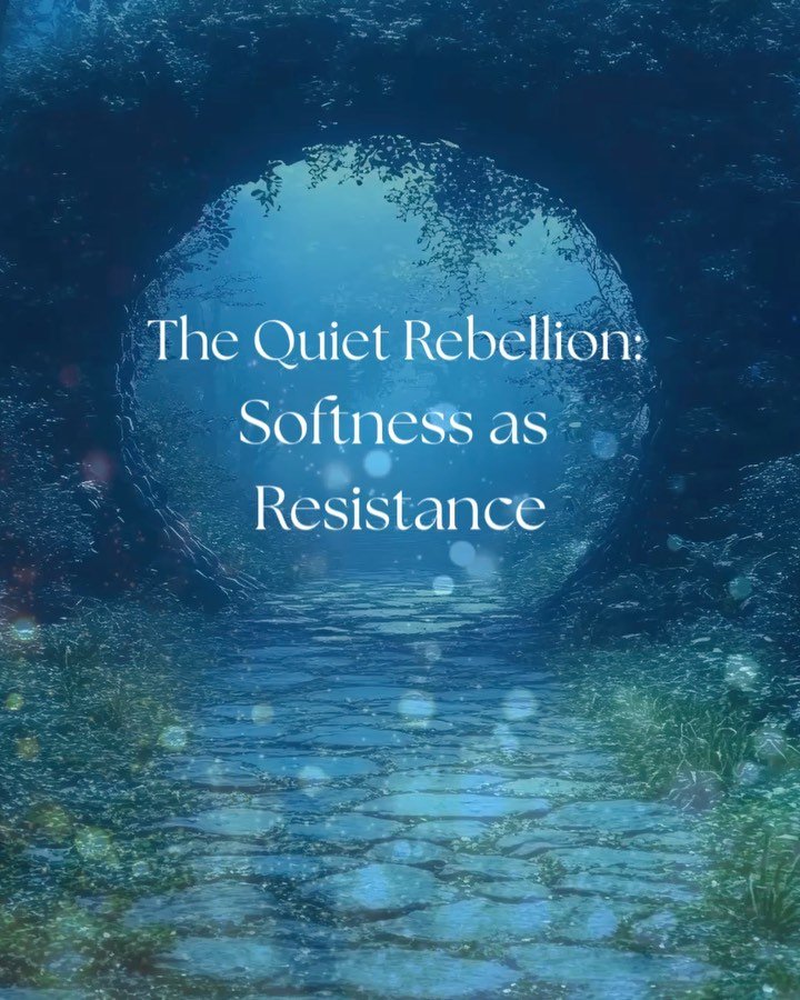 Softness is not weakness.
It&rsquo;s not laziness.
It&rsquo;s not giving up.

It is a quiet rebellion in a world that romanticises burnout and rewards over-functioning.

I used to believe exhaustion was proof of purpose.
That being strong meant never