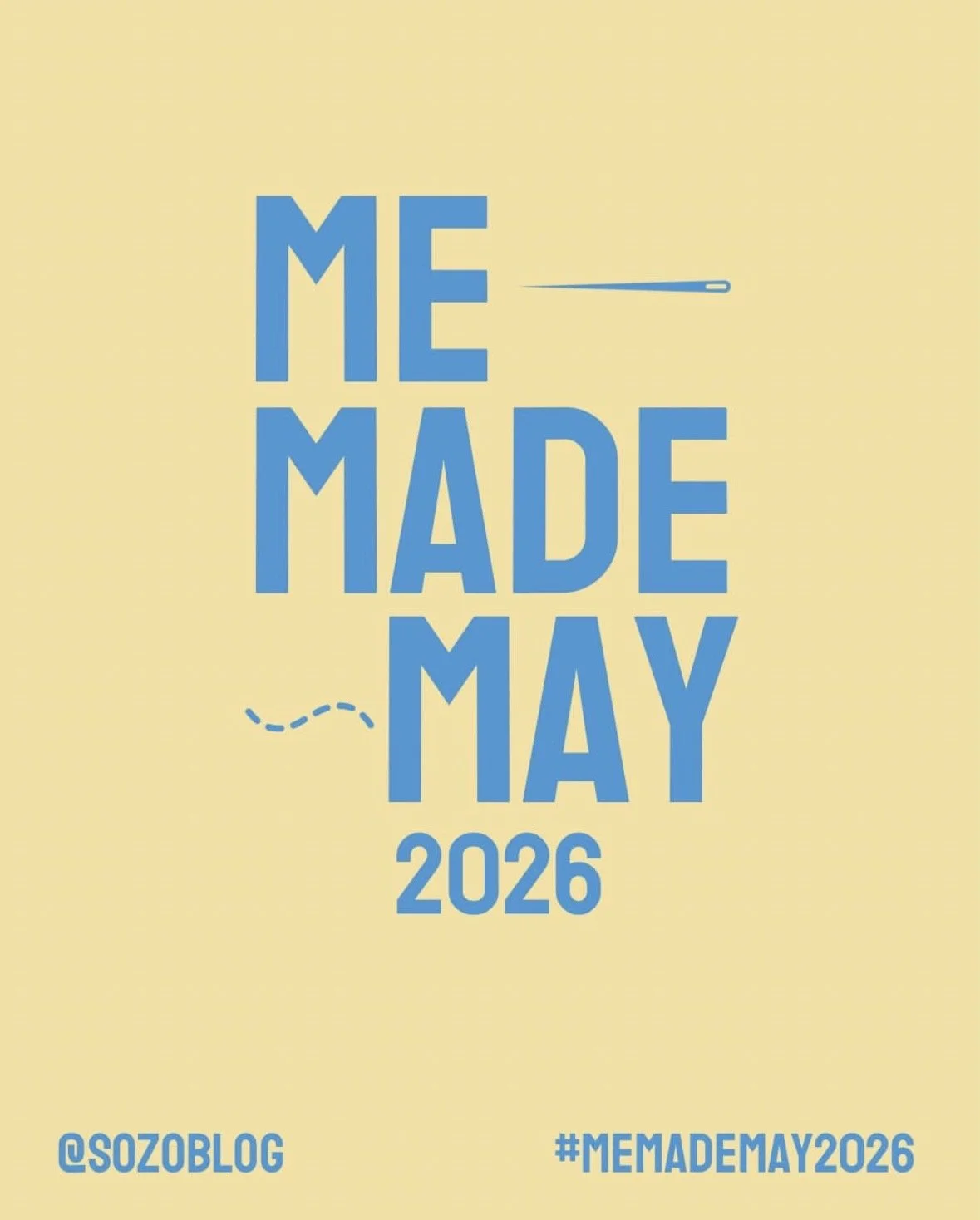 Let’s do it again! Welcome to Me Made May But Make It Weird 2026