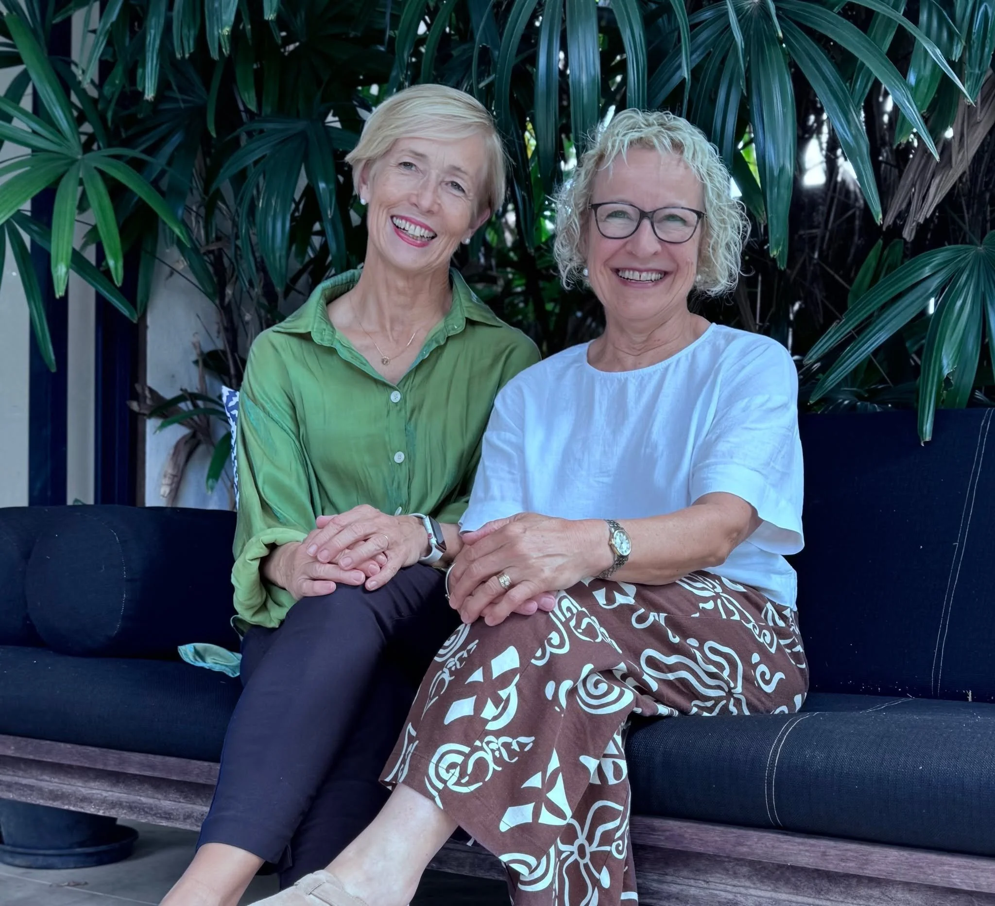 Special friends! 😍

We met as two young midwives many years ago &amp; became very good friends. 

Over the years, even though we worked in different places, we kept in touch.
We both ended up becoming mums ourselves around the same time. 🤗

It was 