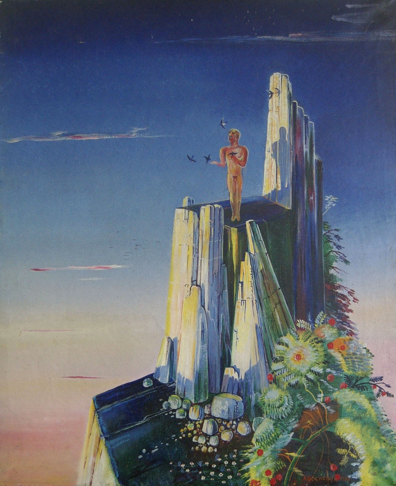 1938 - L'homme aux oiseaux