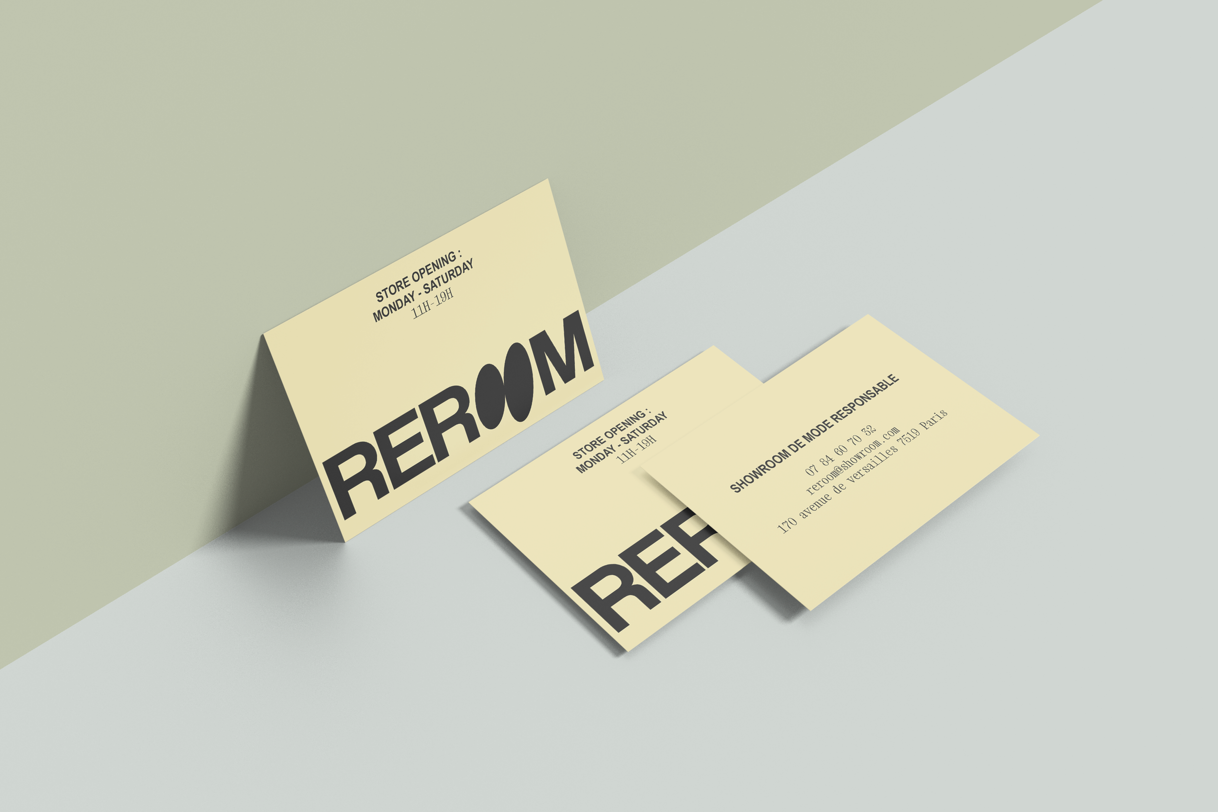Reroom - Identité visuelle, Direction artistique