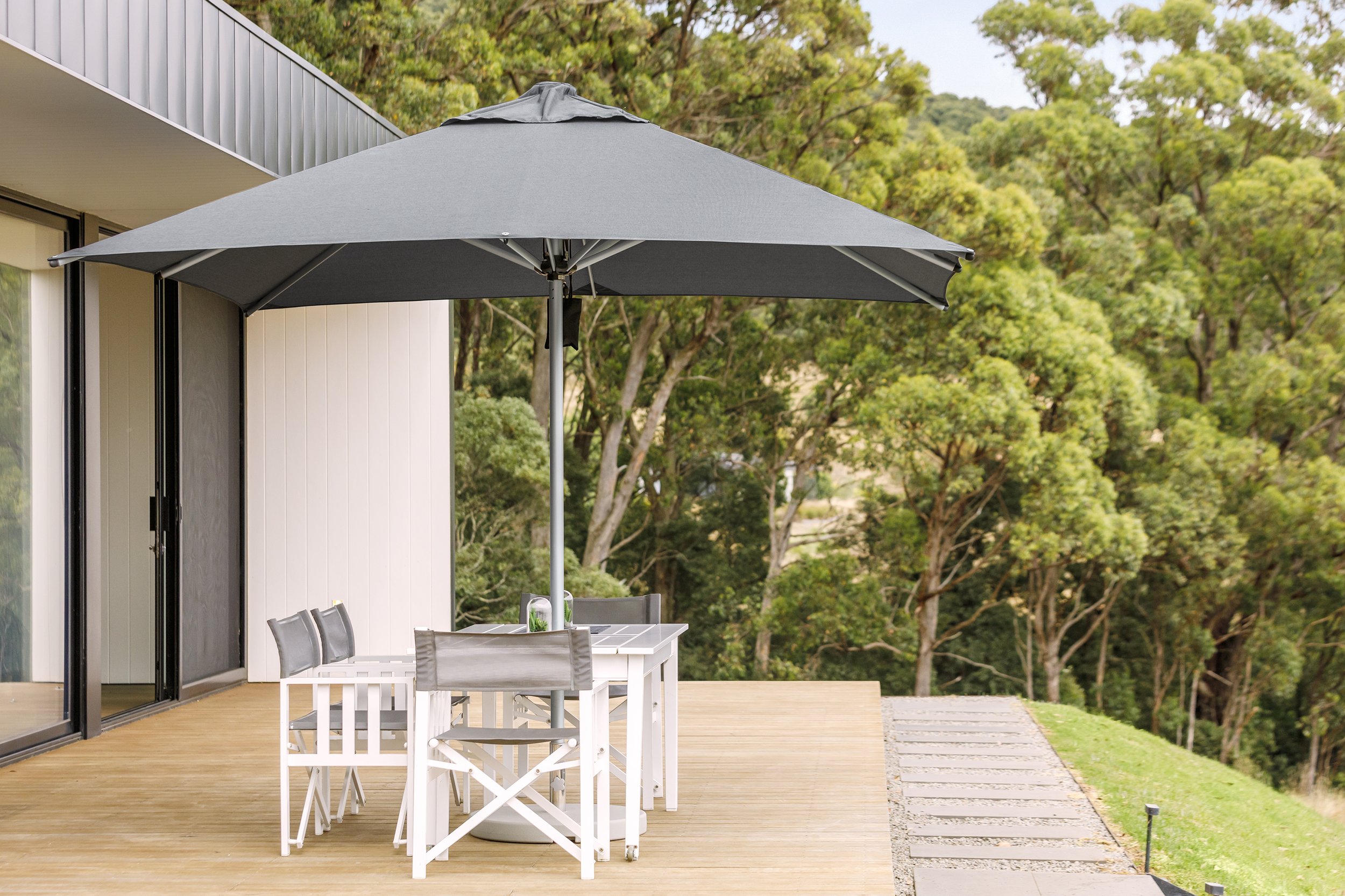 Monaco umbrella 3m Square in Smoked Tweed.jpg