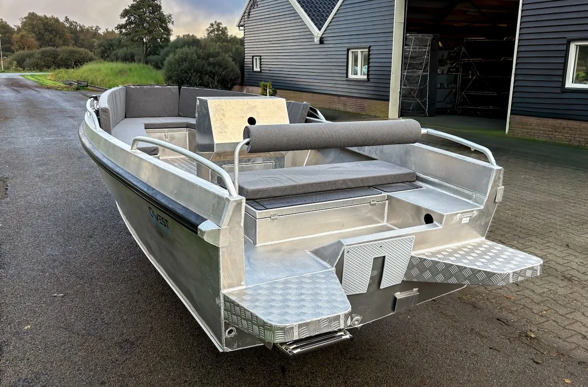 Qwest S535 aluminium console boot Wormer Watersport v-bodem1-5.jpg