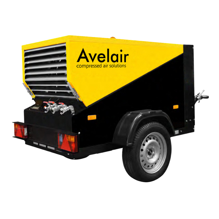Avelair AP5000 Mobile Diesel Compressor - 180 CFM