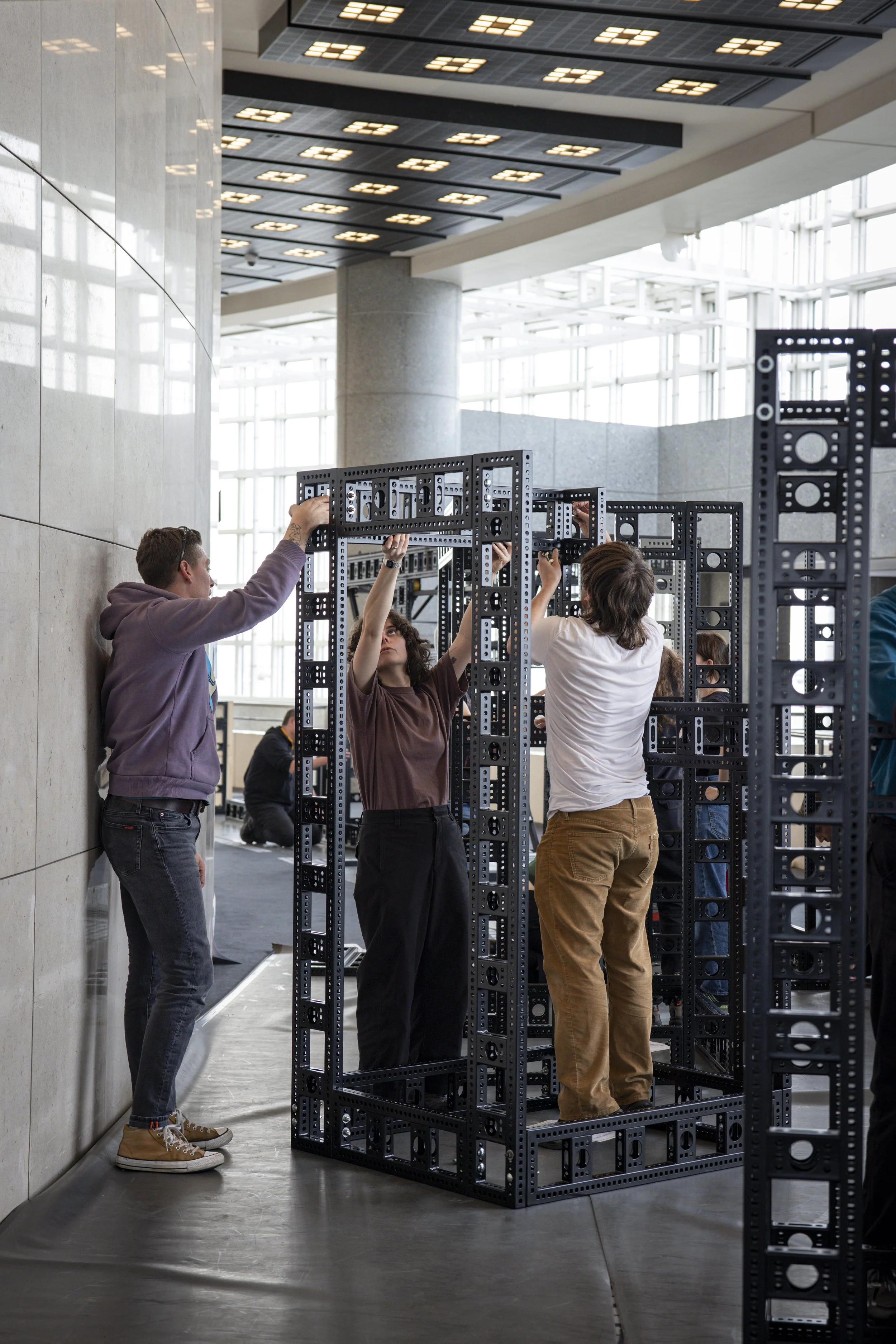 Symposium - Atelier montage  MOD 200 © E. Bauer - OnP