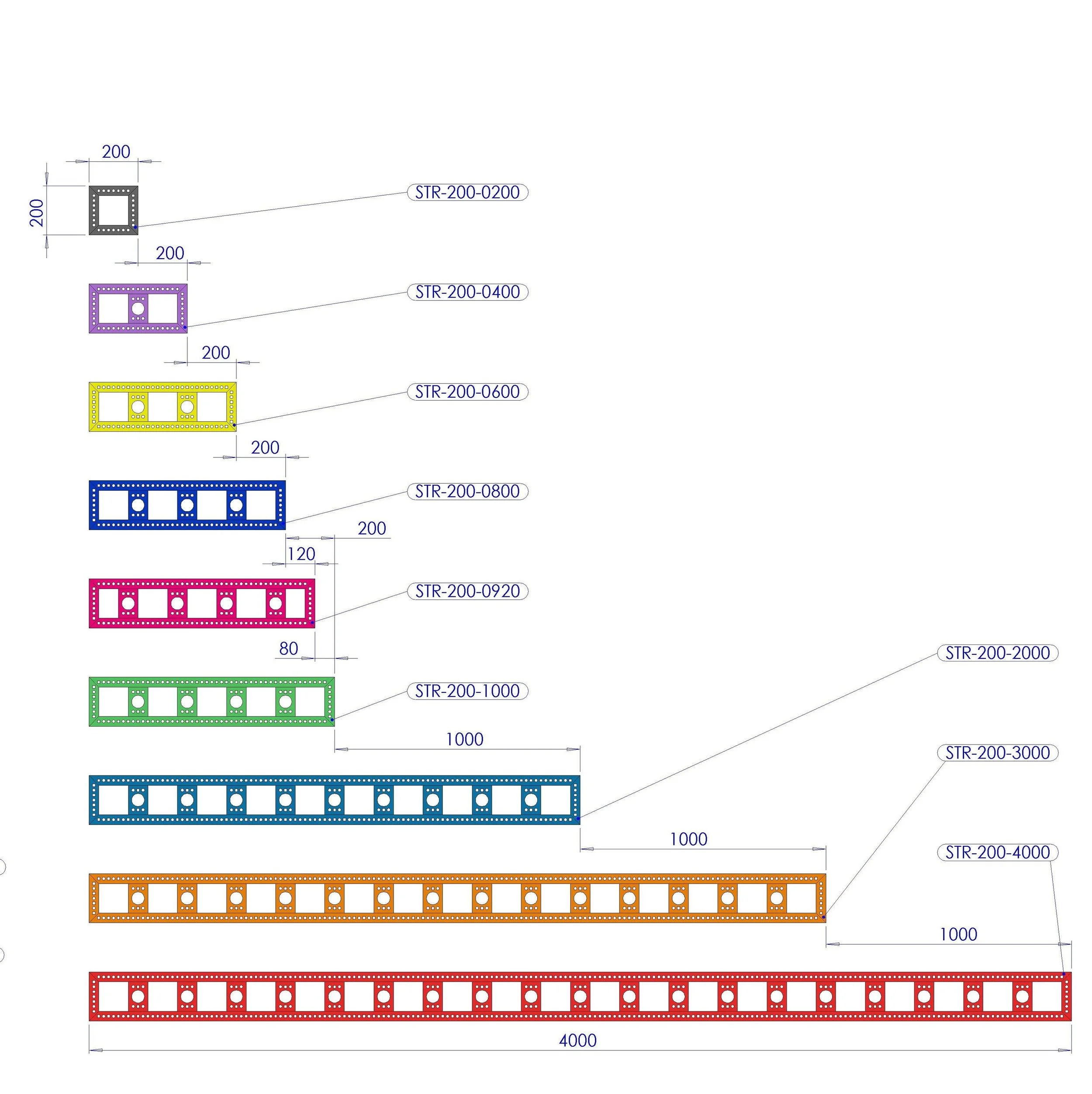 Module 200 - Famille 2D, Ferme HT200
