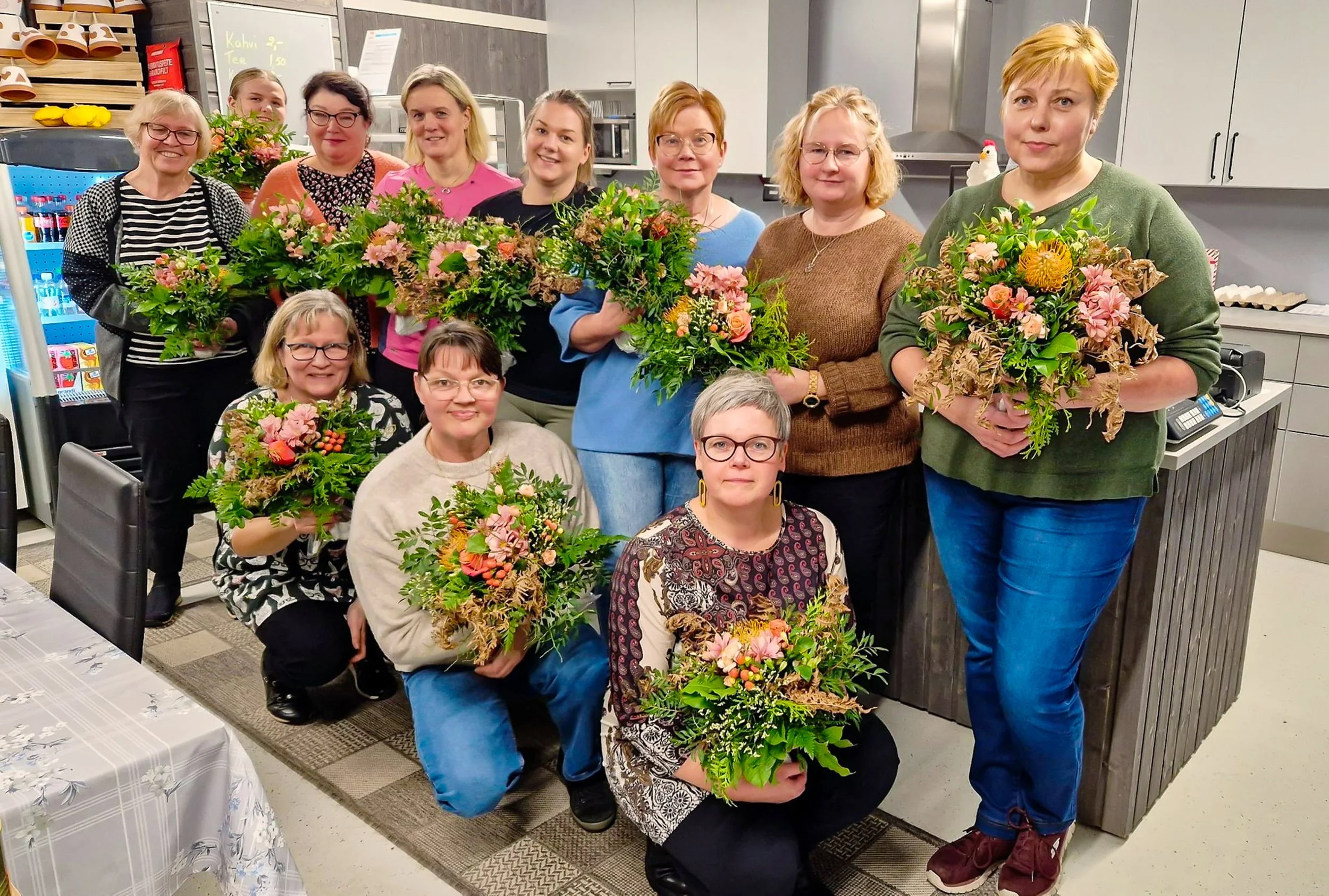 Liedon maaseutunaiset tapahtumat ja aktiviteetit kukkasidontaa