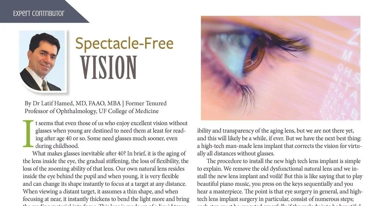 Spectacle-Free Vision