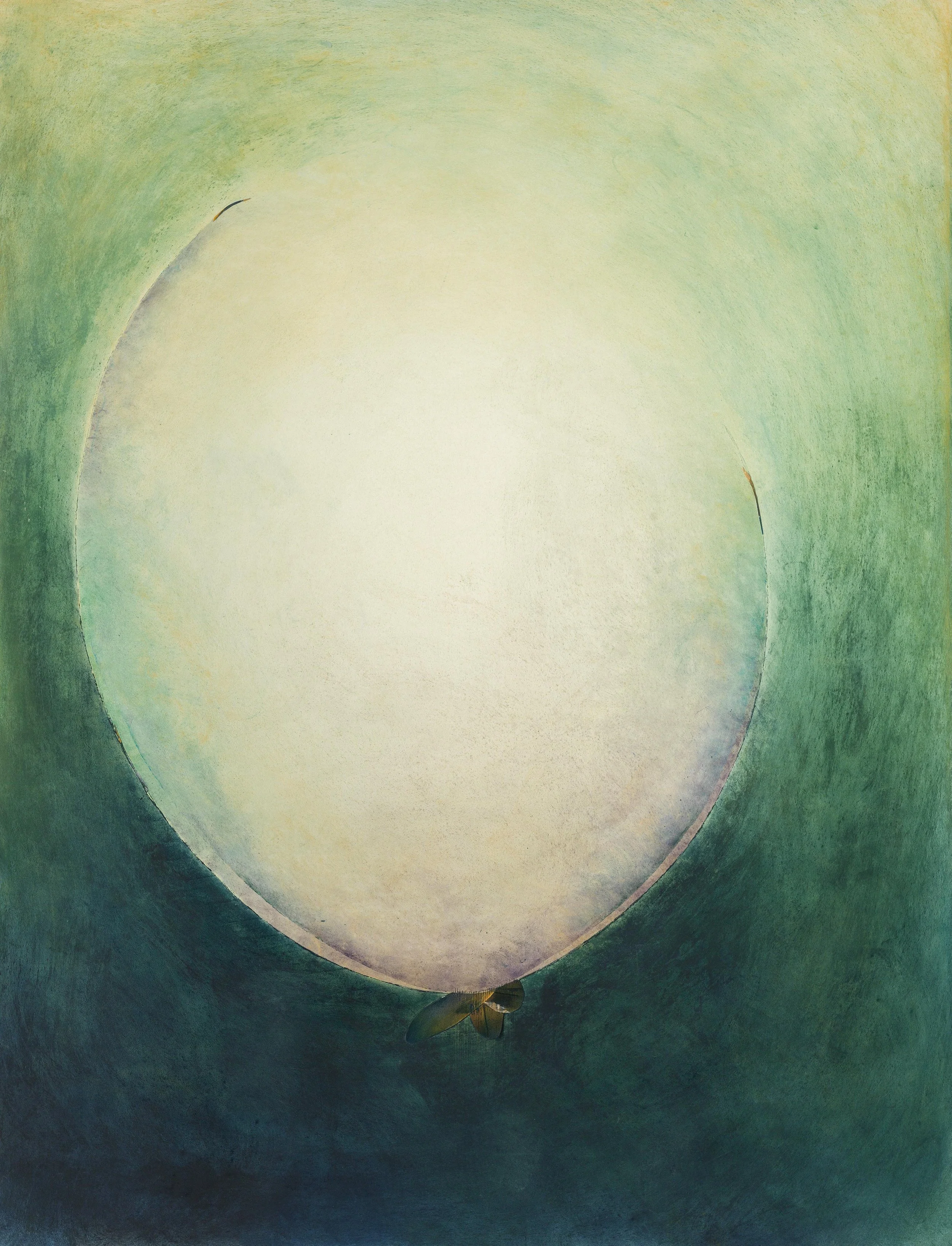 everglow / 30”w x 44”h / mixed media / SOLD