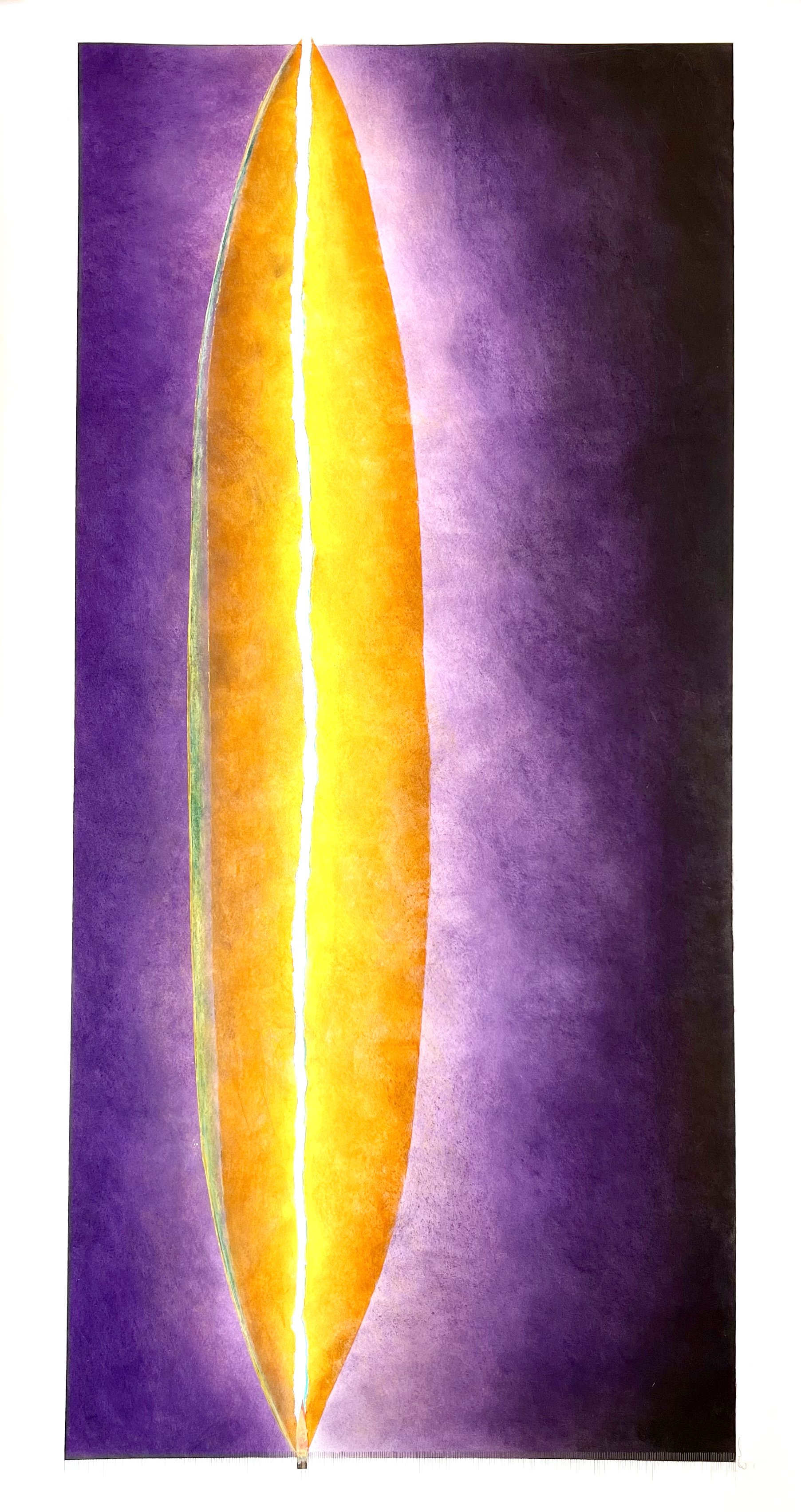 glow / 26”w x 50”h / mixed media