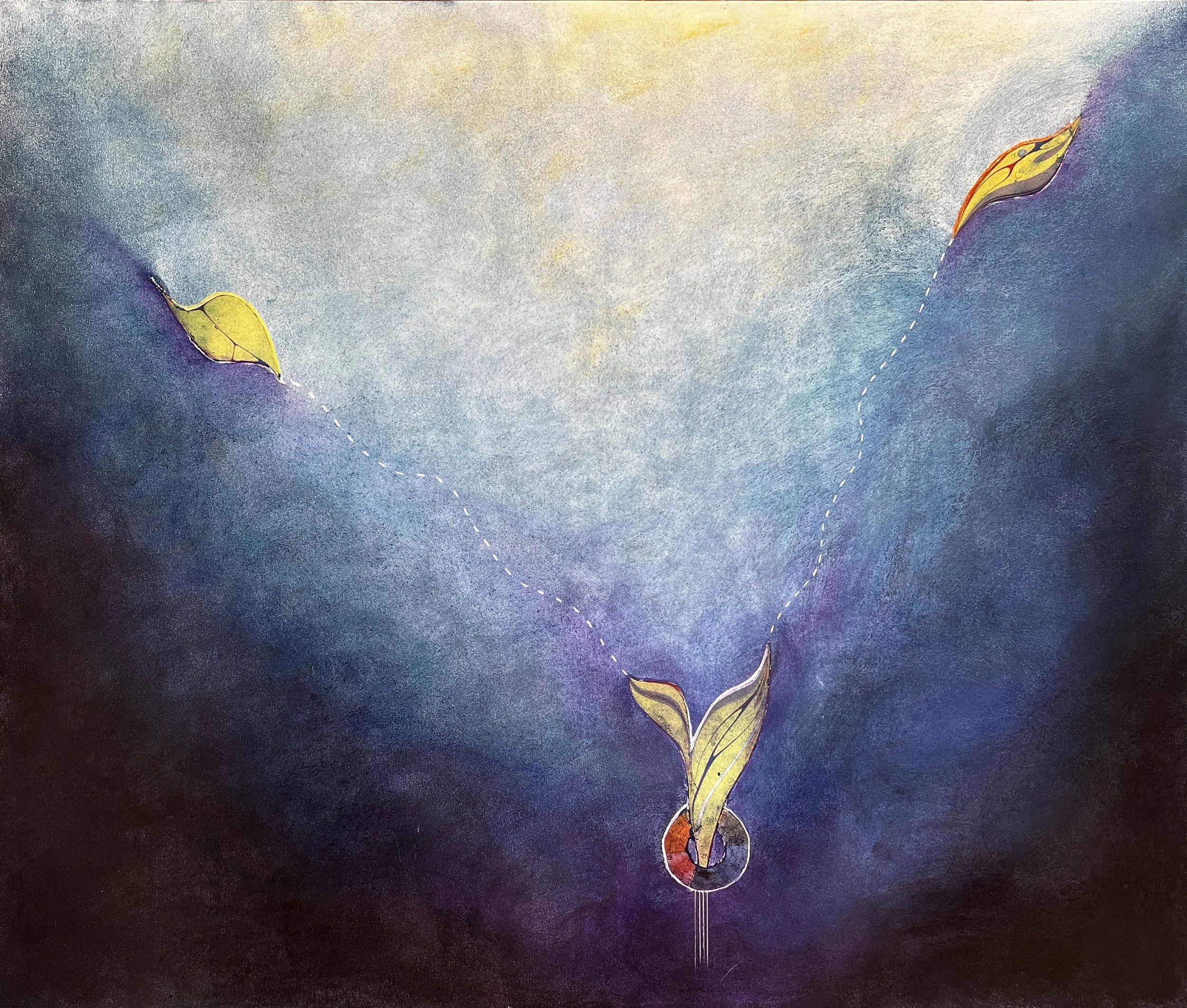 new beginnings / 25”w x 30”h 
