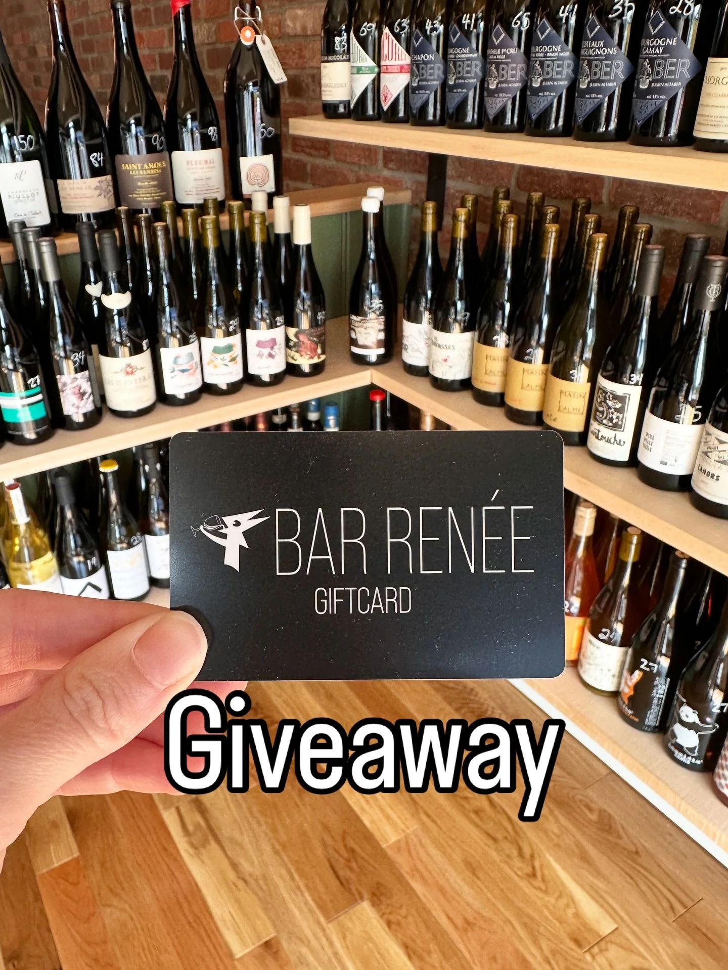 🚨Giveaway is now closed - winners will find out soon

This week we are celebrating being open 6 months! As a thank you for all of the support we&rsquo;ve received, we are giving away TWO $100 Giftcards to Bar Ren&eacute;e

How to enter:
💛 Like this