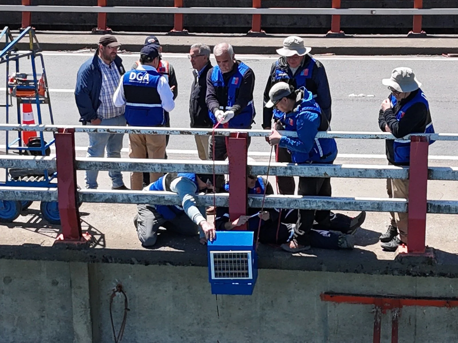 MOP refuerza la red de alerta de crecidas de ñuble instalando tres nuevos puntos de monitoreo de ríos