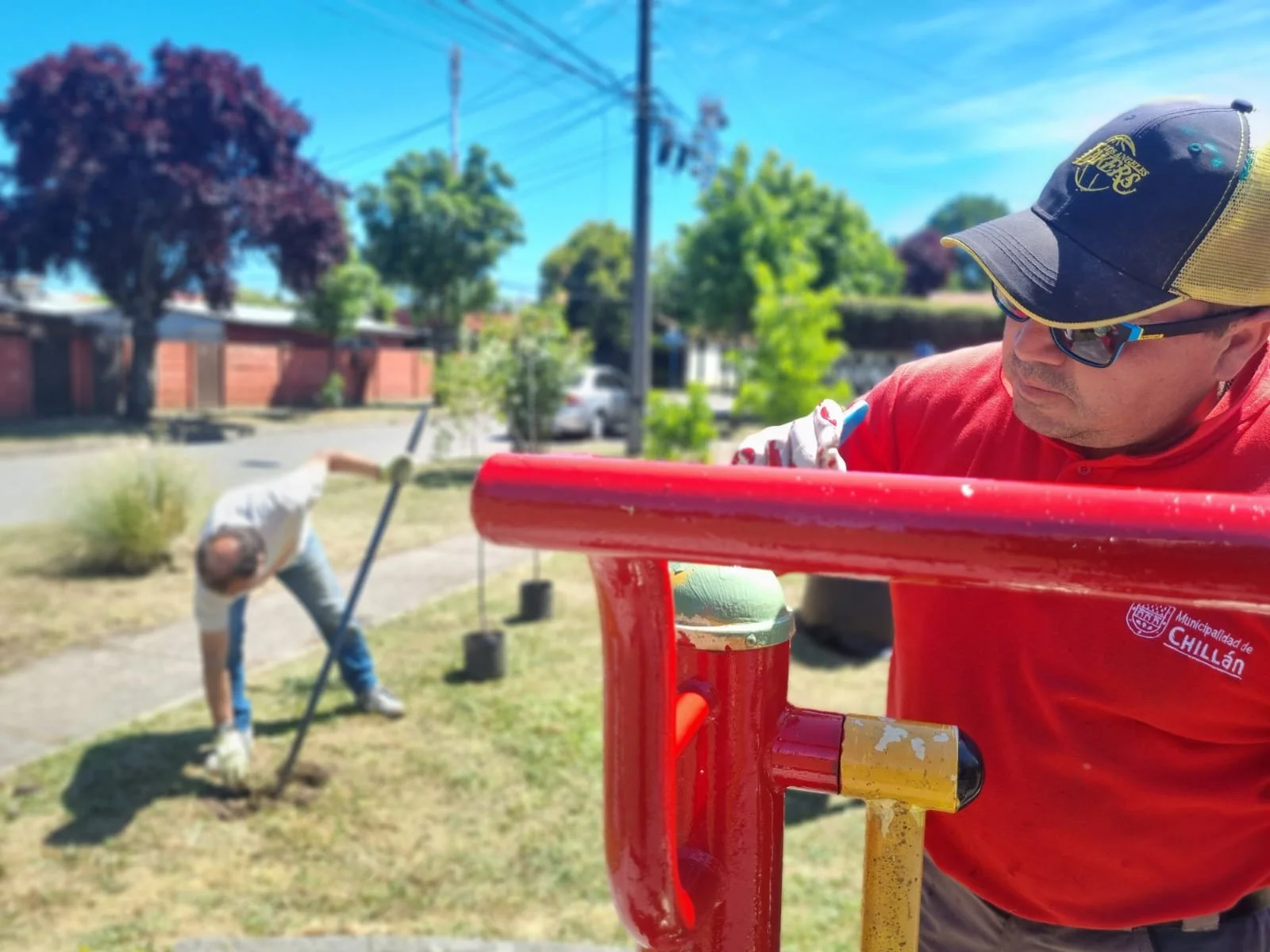 Municipio recuperó área verde en Villa Ferrocar