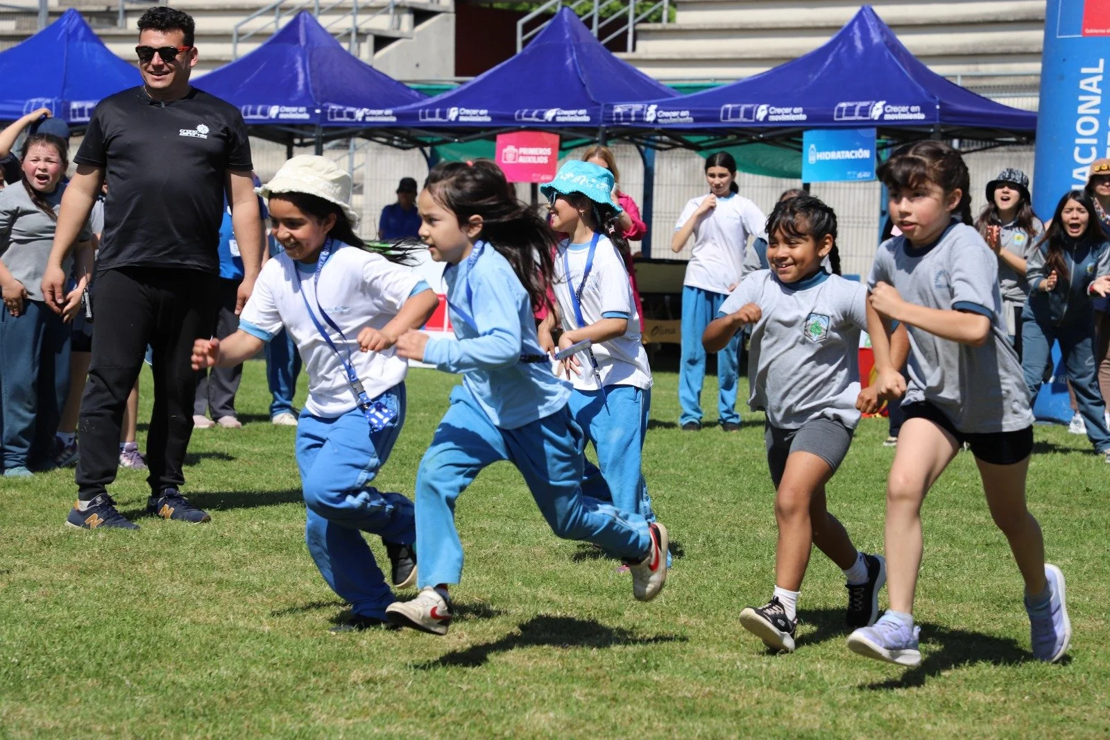OLIMPIADAS DEPORTIVAS DE ESCUELAS RURALES TUVIERON SU EPICENTRO EN ESTADIO MUNICIPAL DE CHILLÁN VIEJO
