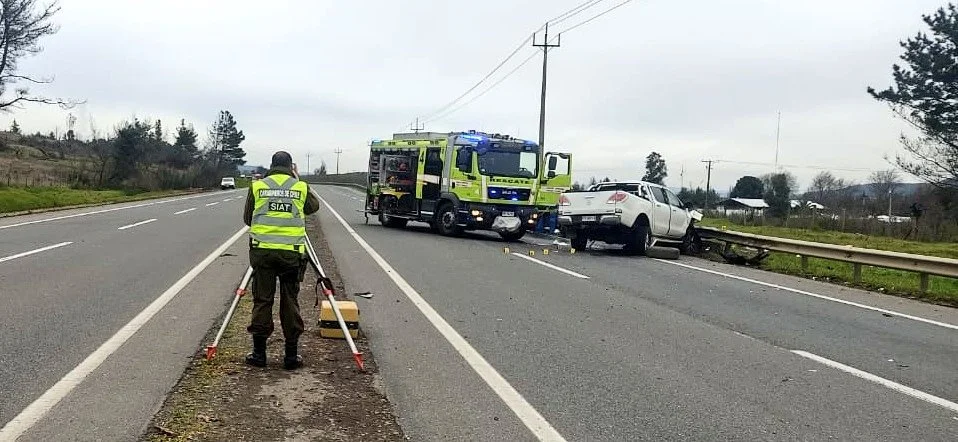 Diputado Felipe Camaño reitera solicitud de colocar barreras de contención en toda la ruta itata junto a mejorar su iluminación y señalización.