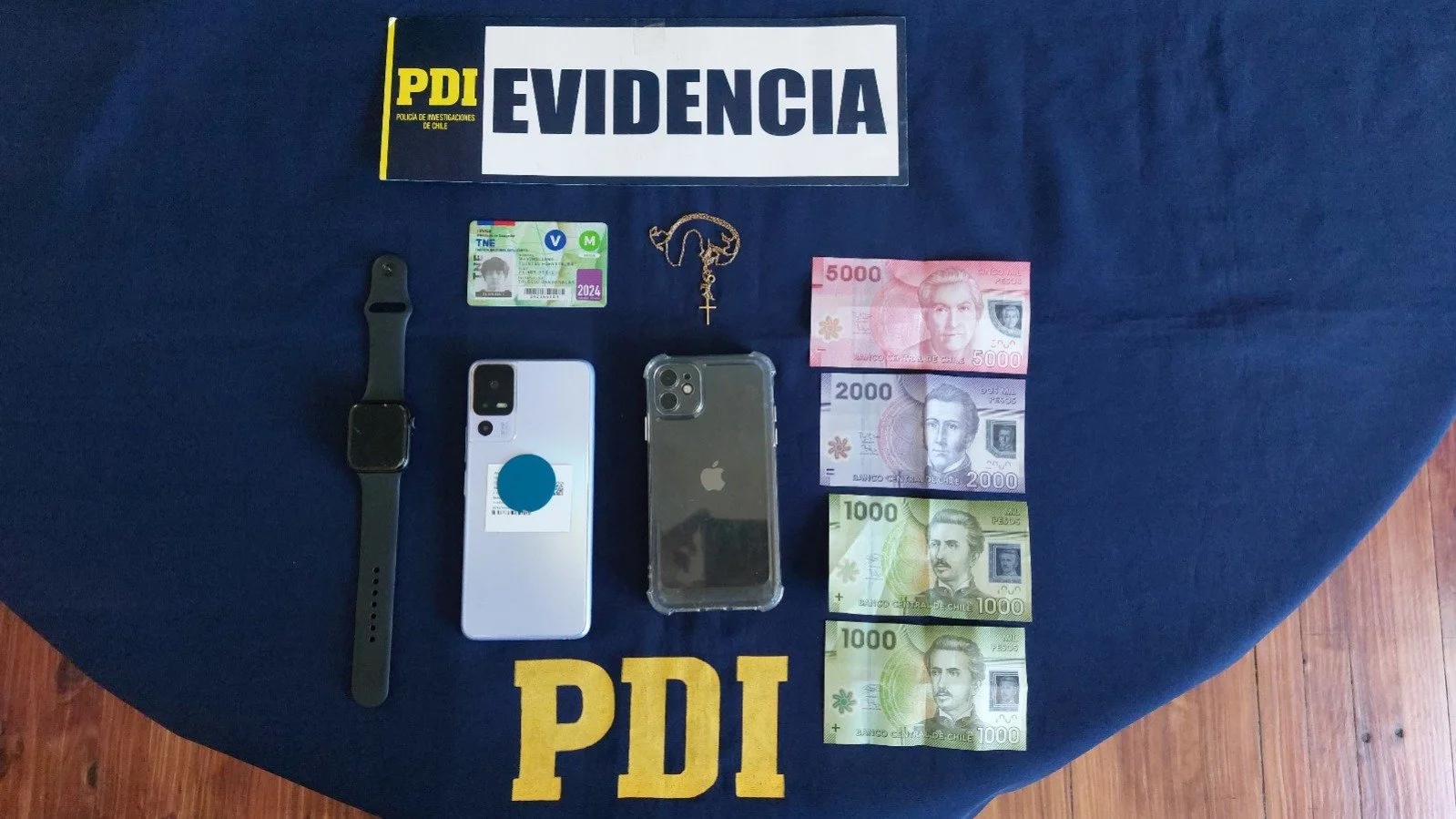 PDI DETIENE EN FLAGRANCIA A HOMBRE QUE ROBO E INTIMIDÓ A DOS VÍCTIMAS