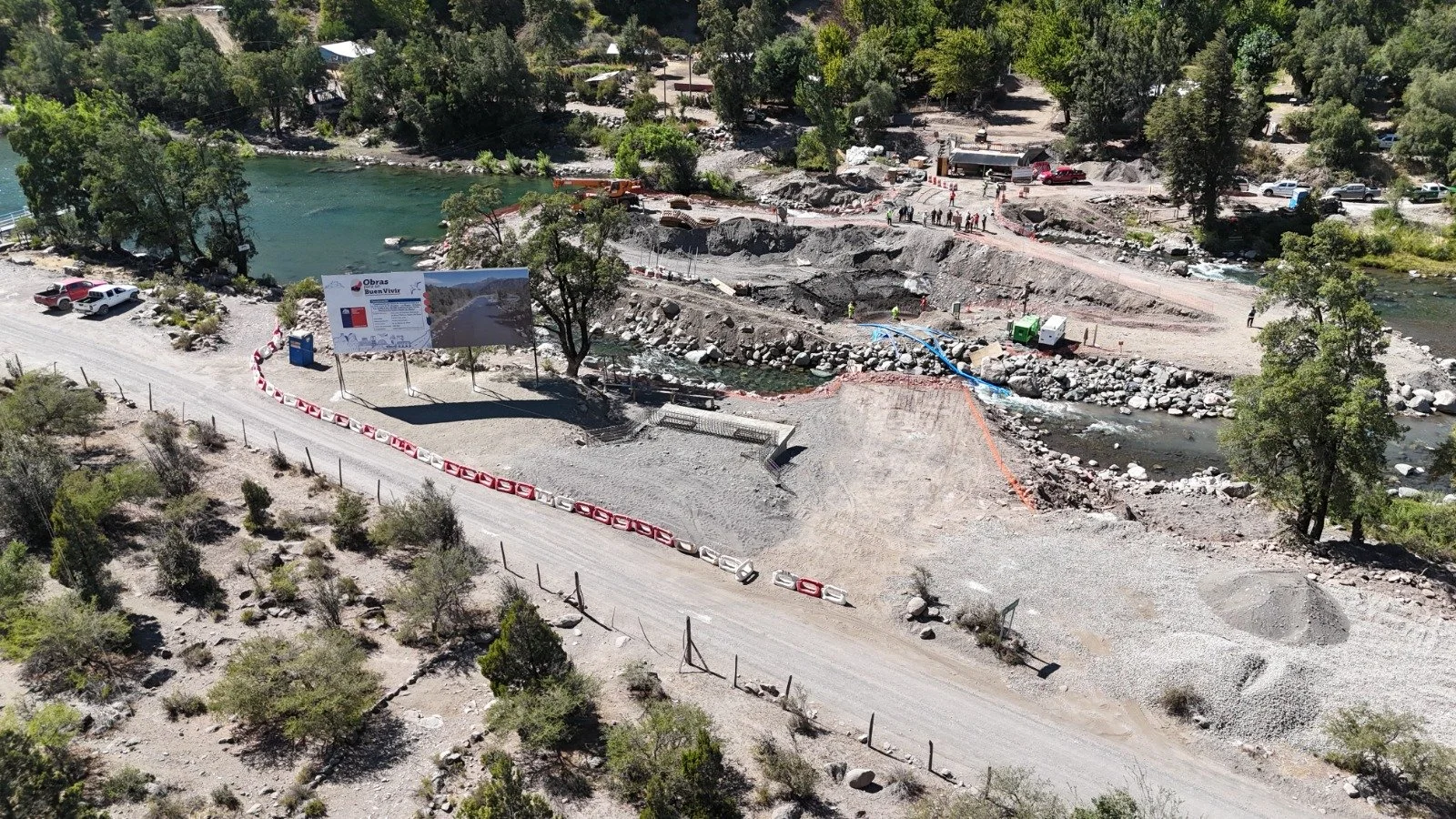 MOP INICIA INSTALACIÓN DE PUENTES MECANO EN CORDILLERA DE SAN FABIÁN QUE MEJORARÁN CONECTIVIDAD HACIA PASO FRONTERIZO MINAS-ÑUBLE