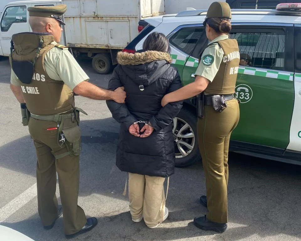 Carabineros detuvo en Ninquihue a pareja que asaltó servicentro en Chillán Viejo