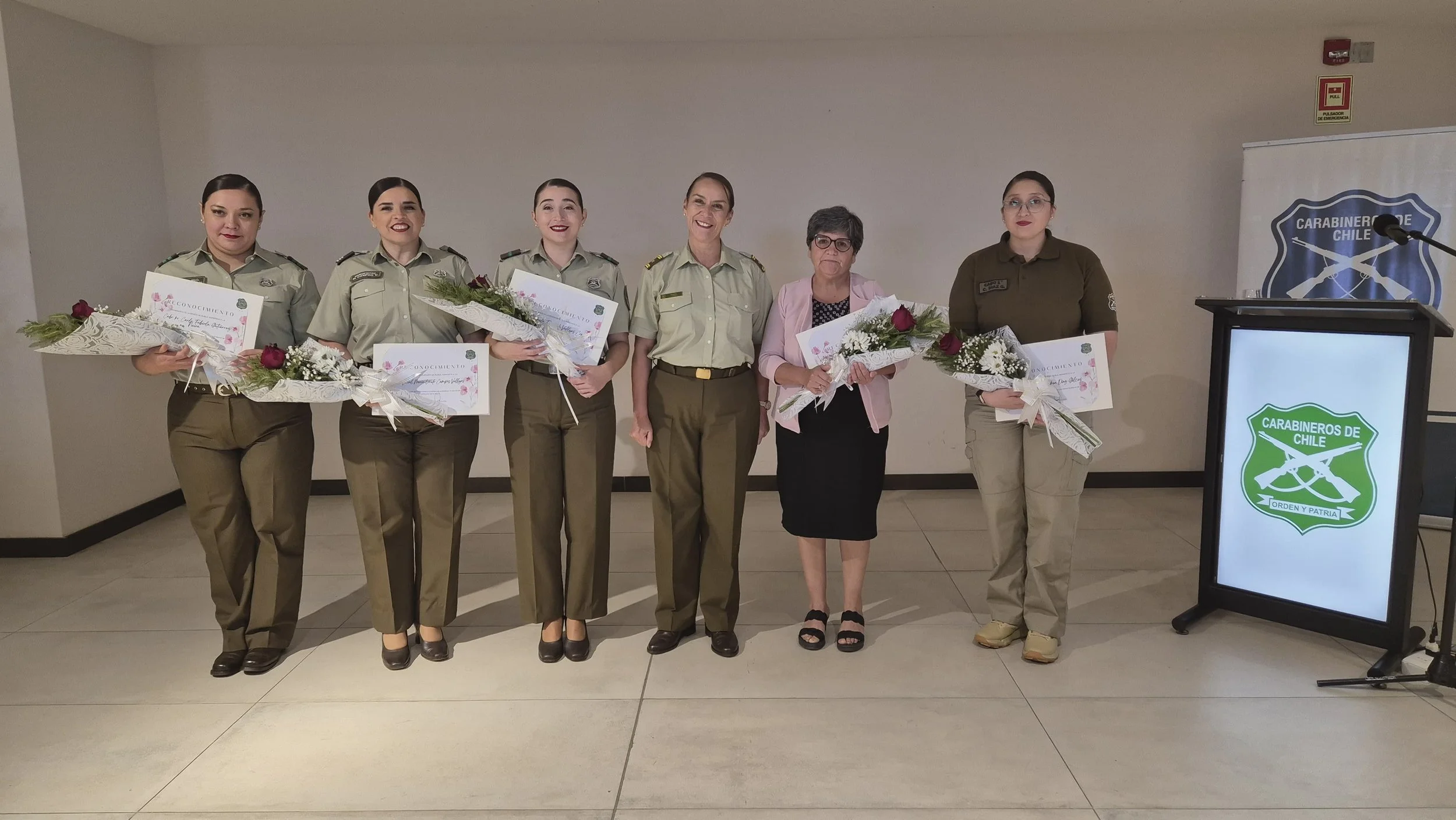 Carabineros destacó a funcionarias y mujeres de Ñuble en jornada de reflexión por conmemoración del Día Internacional de la Mujer