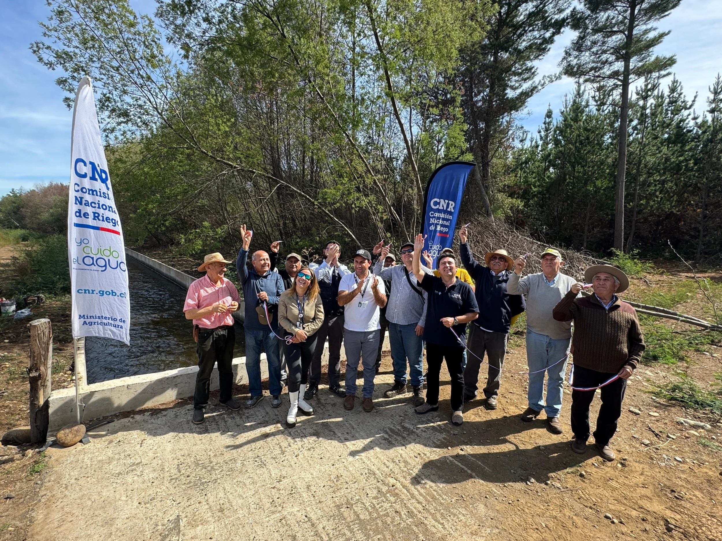 Ñuble avanza en seguridad hídrica con obras de riego que benefician a más de 4.200 hectáreas agrícolas