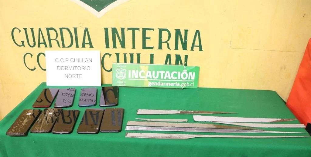 GENDARMERÍA REALIZÓ GRAN OPERATIVO DE SEGURIDAD EN PENAL DE CHILLÁN