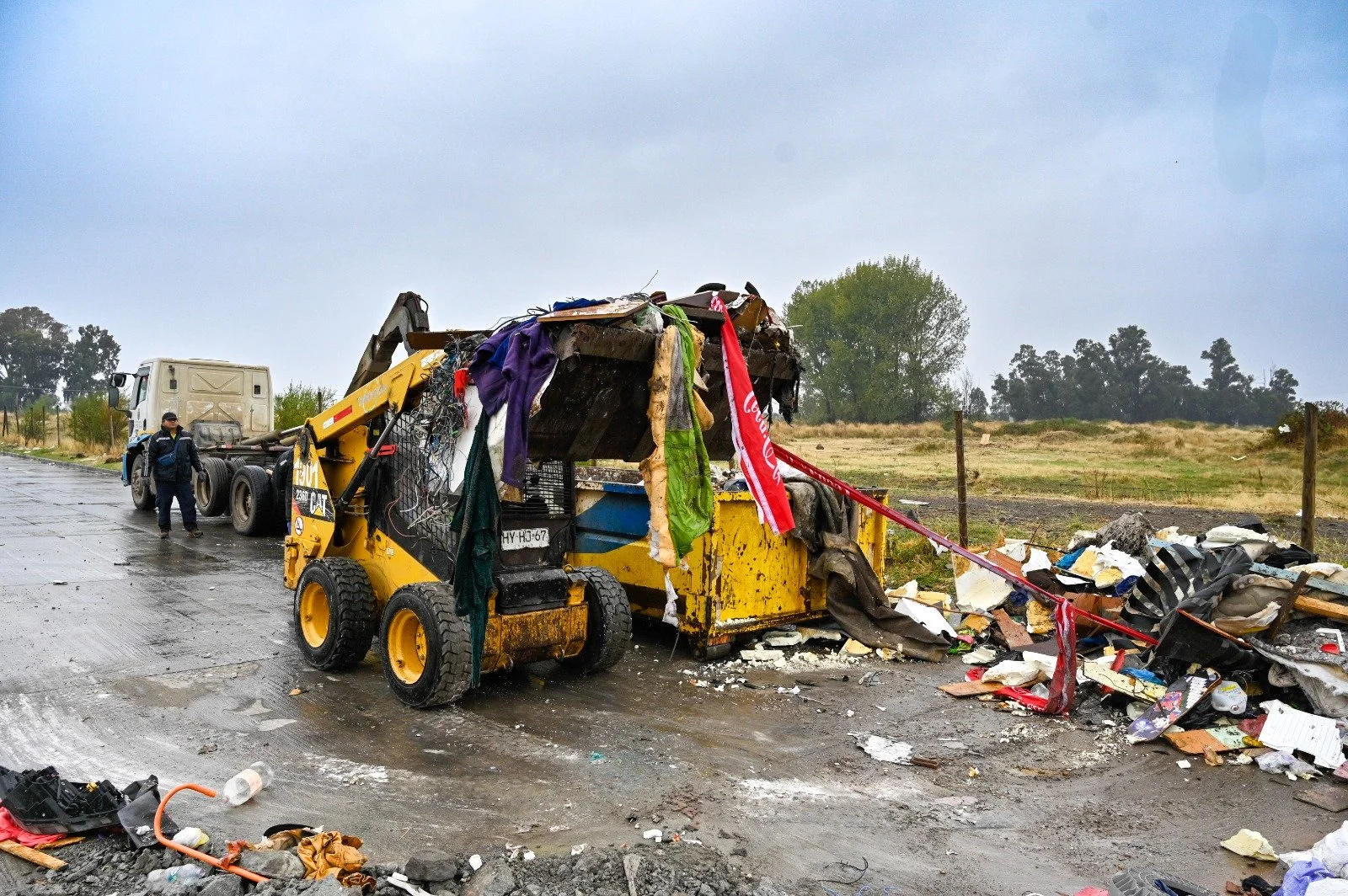 Municipio retira 6 toneladas de basura en avenida Circunvalación