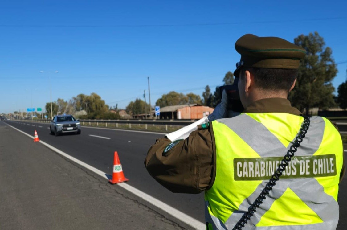 Carabineros inició en Ñuble despliegue "Ruta Segura" para reforzar prevención de accidentes de tránsito en este fin de semana largo