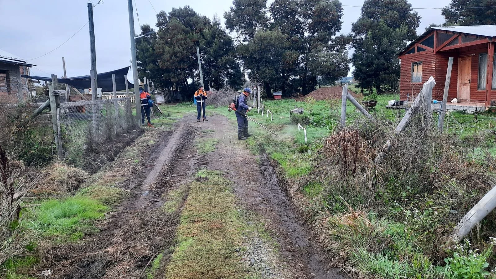 Jornada de limpieza se tomó el sector rural El Quillay Nuevo Amanecer