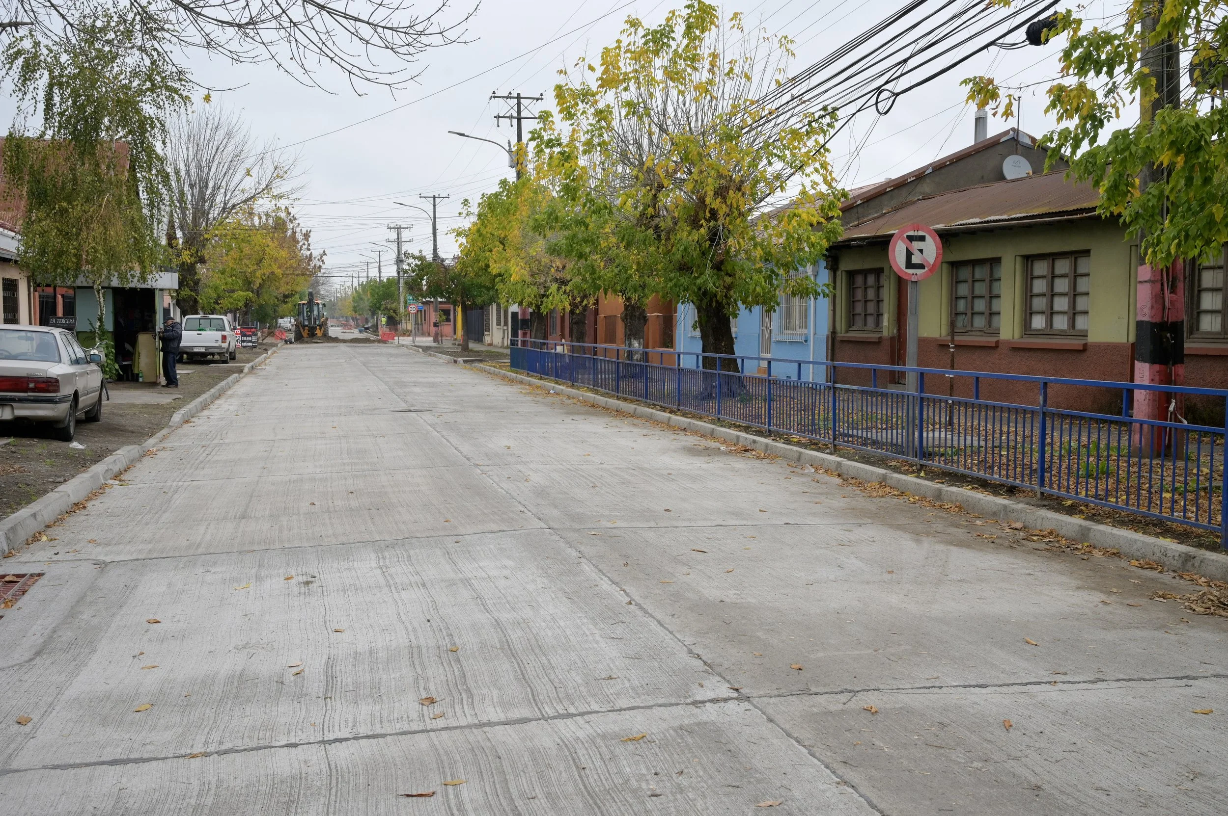 Terminan millonarios trabajos de alcantarillado y pavimento en la Avenida Chile