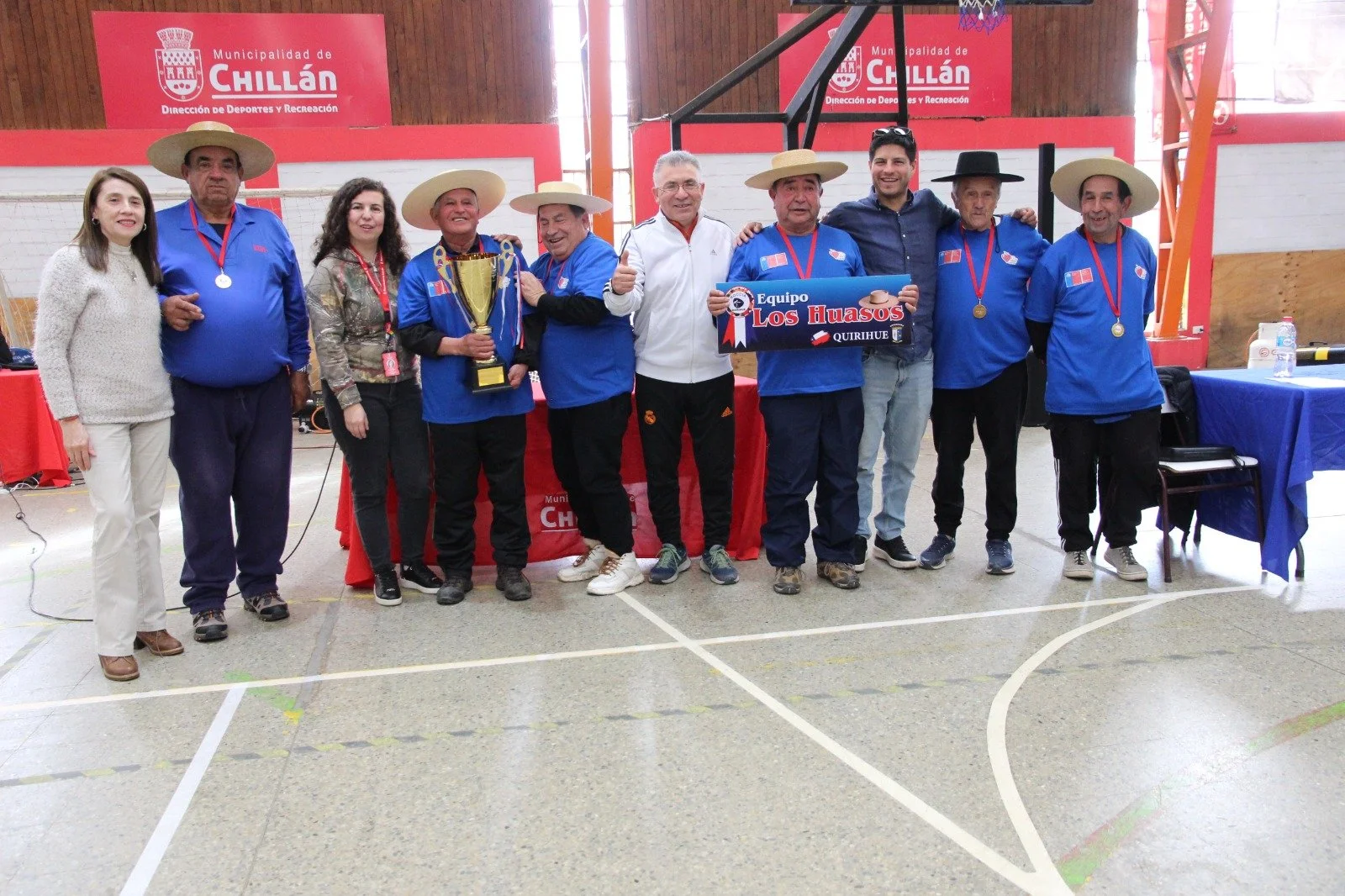 Huasos de Quirihue conquistan el regional de Boccias en Chillán