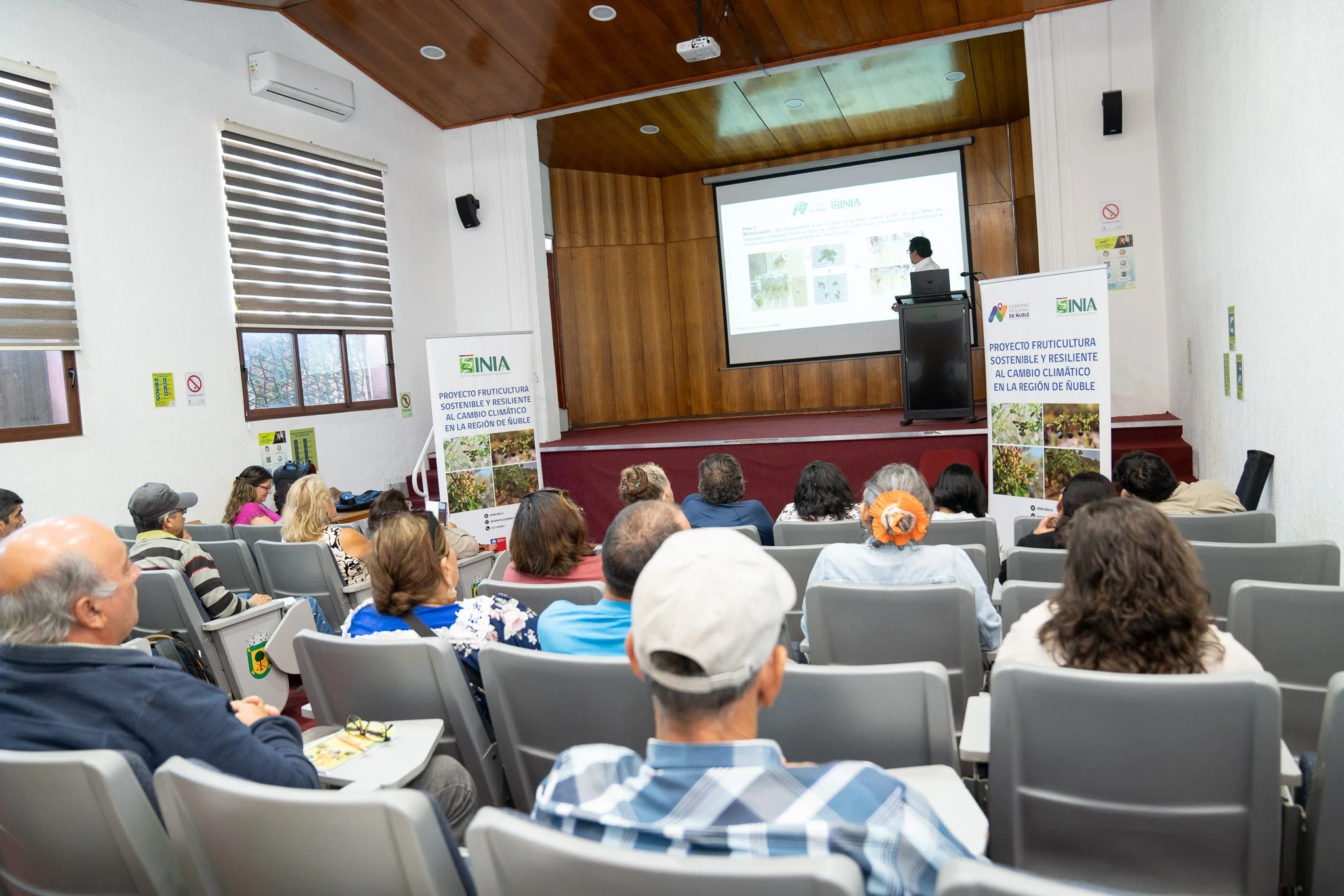 Capacitaciones y visitas técnicas marcan nueva etapa del Proyecto Fruticultura Sostenible y Resiliente en Ñuble