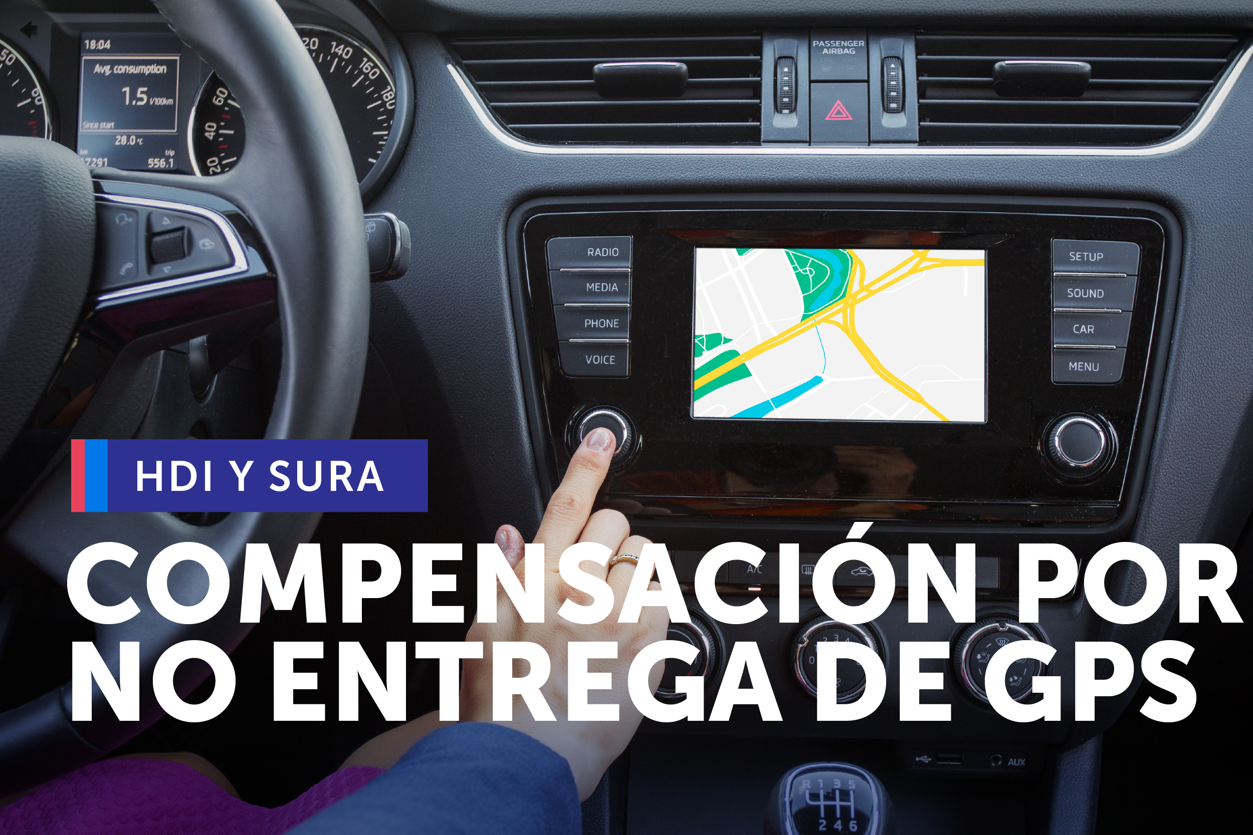 ASEGURADORAS HDI Y SURA COMPENSARÁN ACONSUMIDORES POR INCUMPLIMIENTOS EN ENTREGA DE GPS